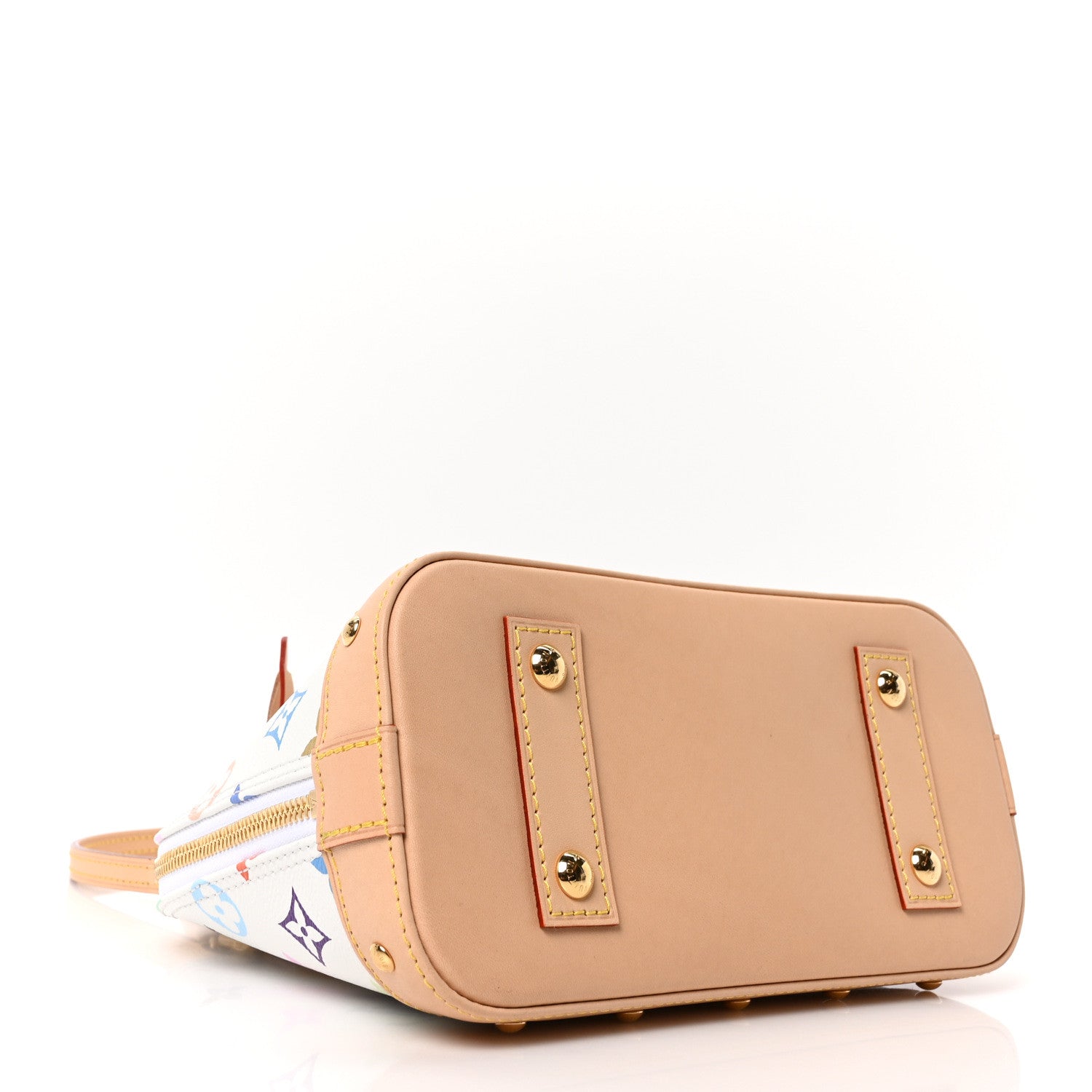 LV x TM Monogram Multicolor Alma BB White