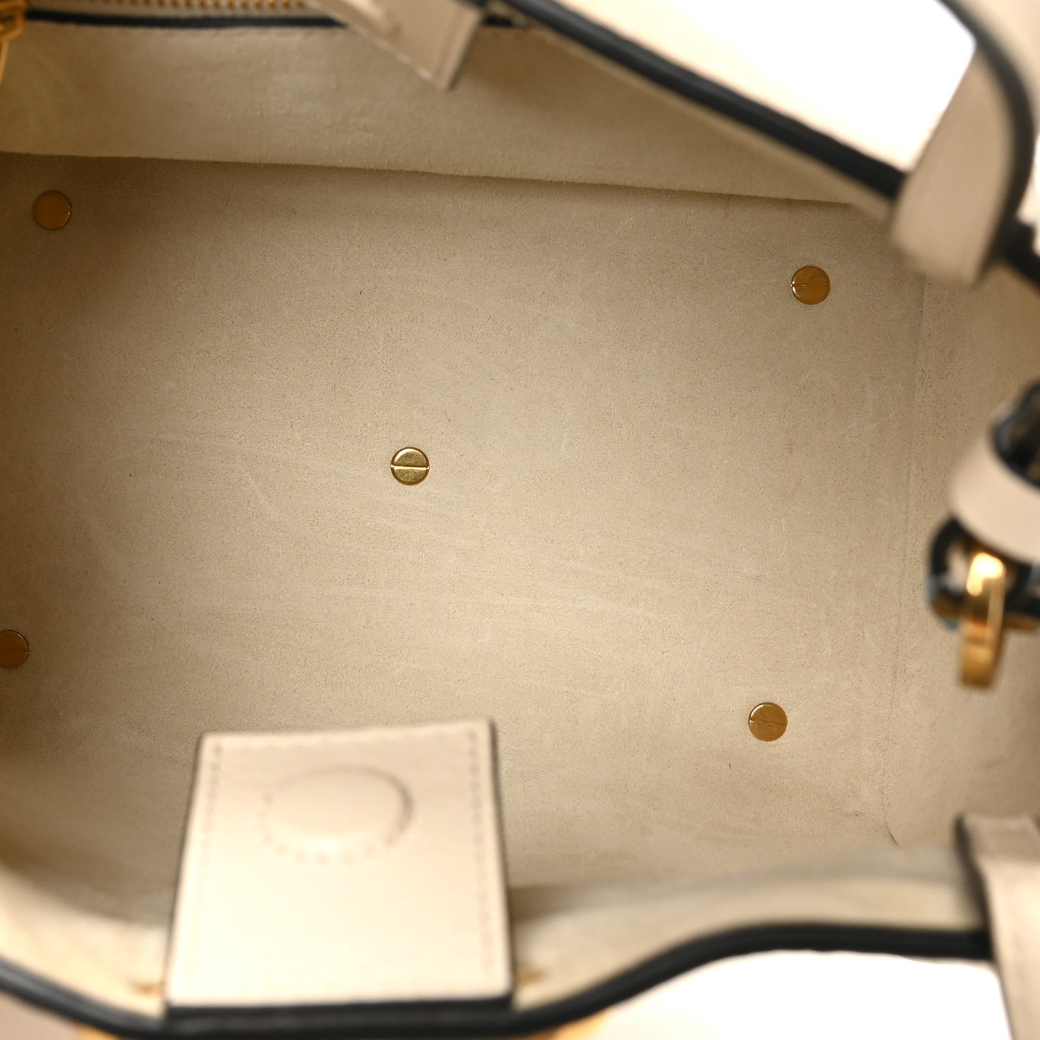 Soft Grainy Calfskin Alltime Small Handbag Ivory