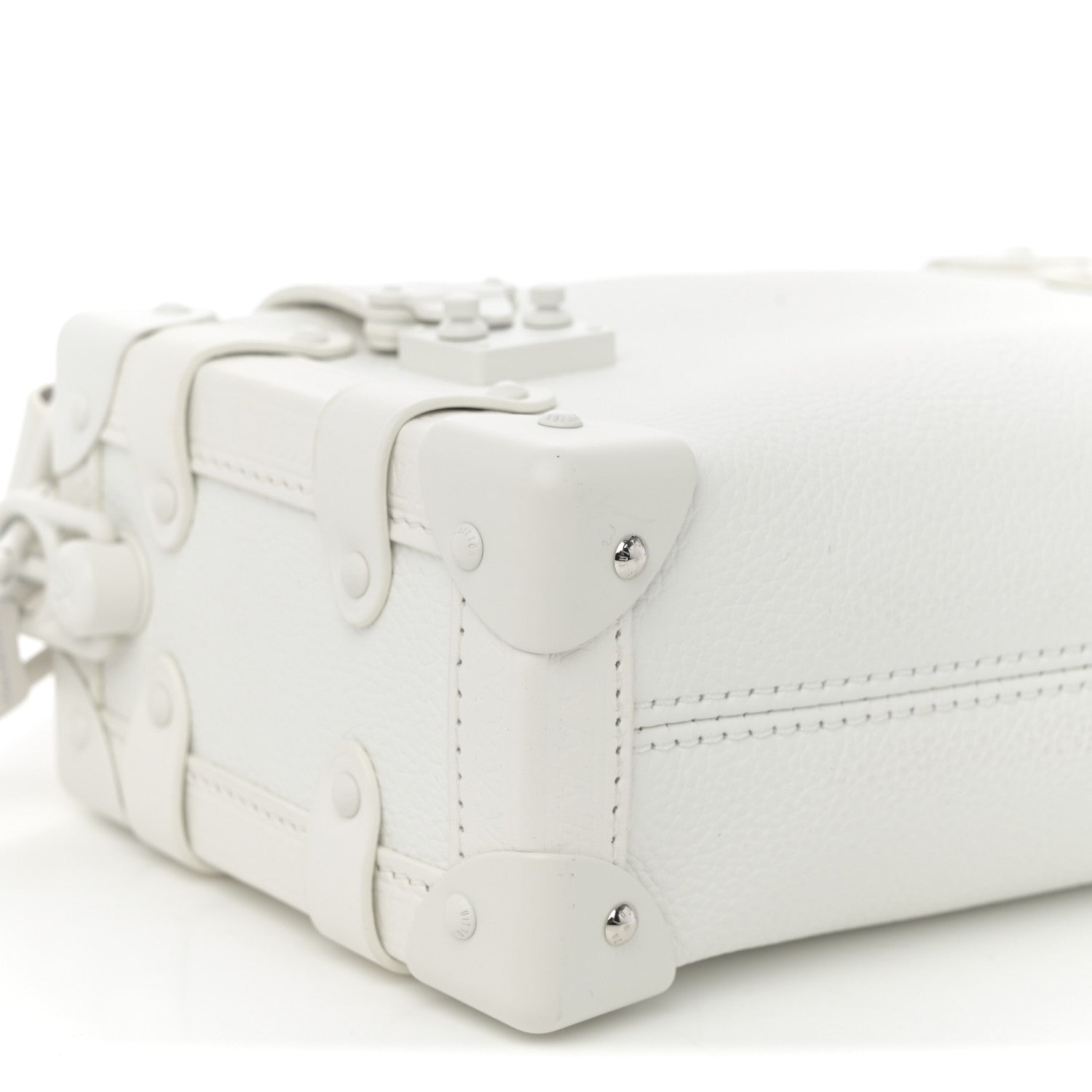 Calfskin Side Trunk PM Off White