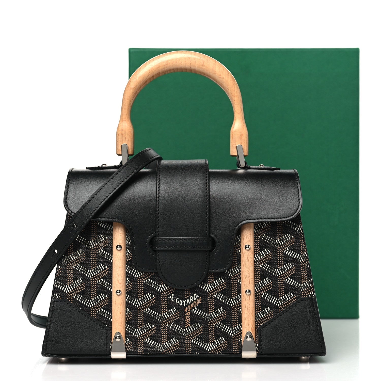 Goyardine Structure Mini Saigon Black
