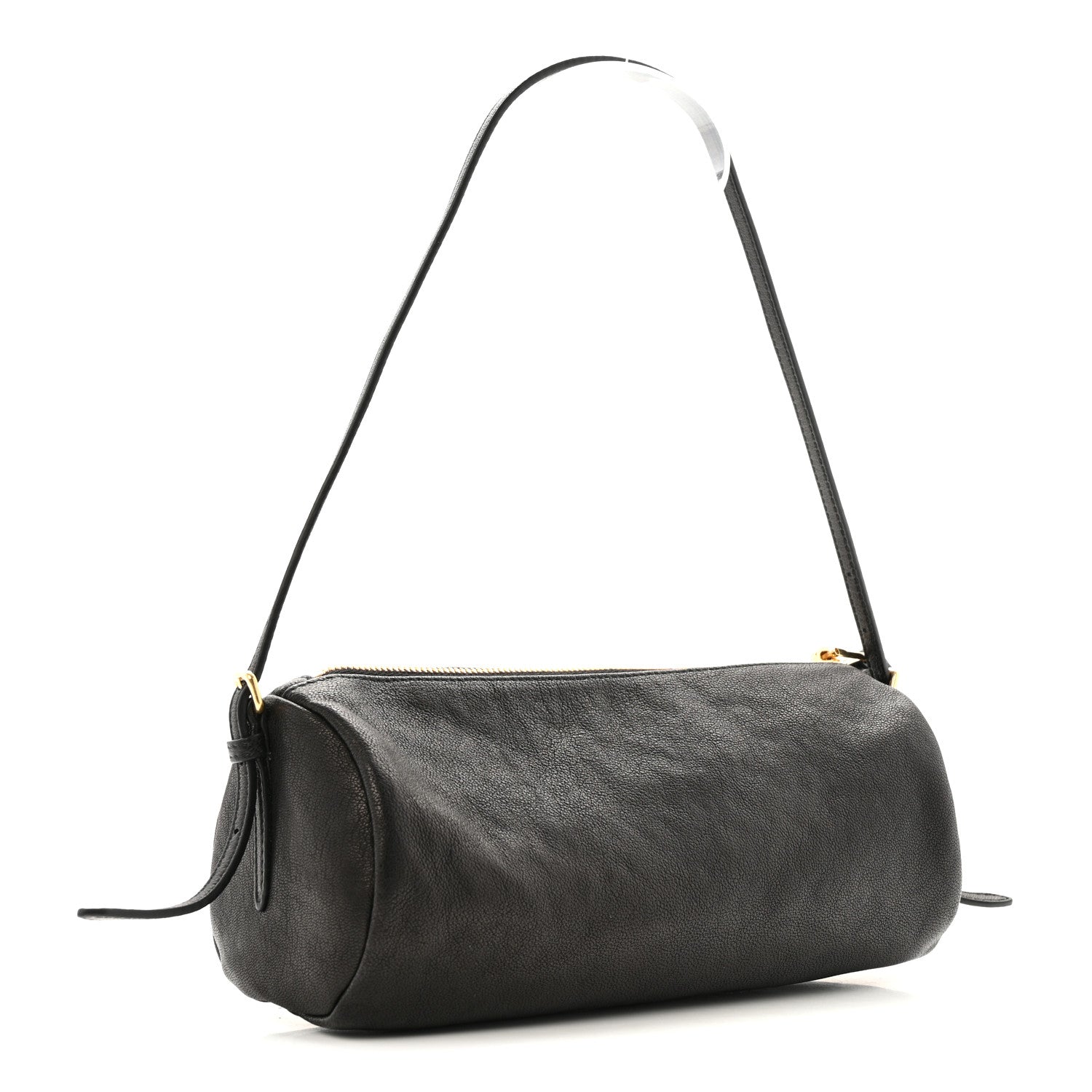 Nappa Aviator Mini Pouch Black