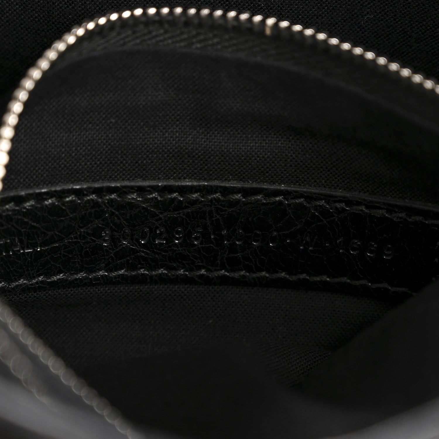 Agneau Classic Silver Hardware Mini City Black