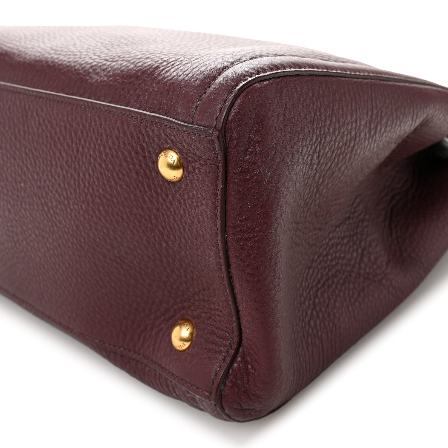 Vitello Daino Tote Granato