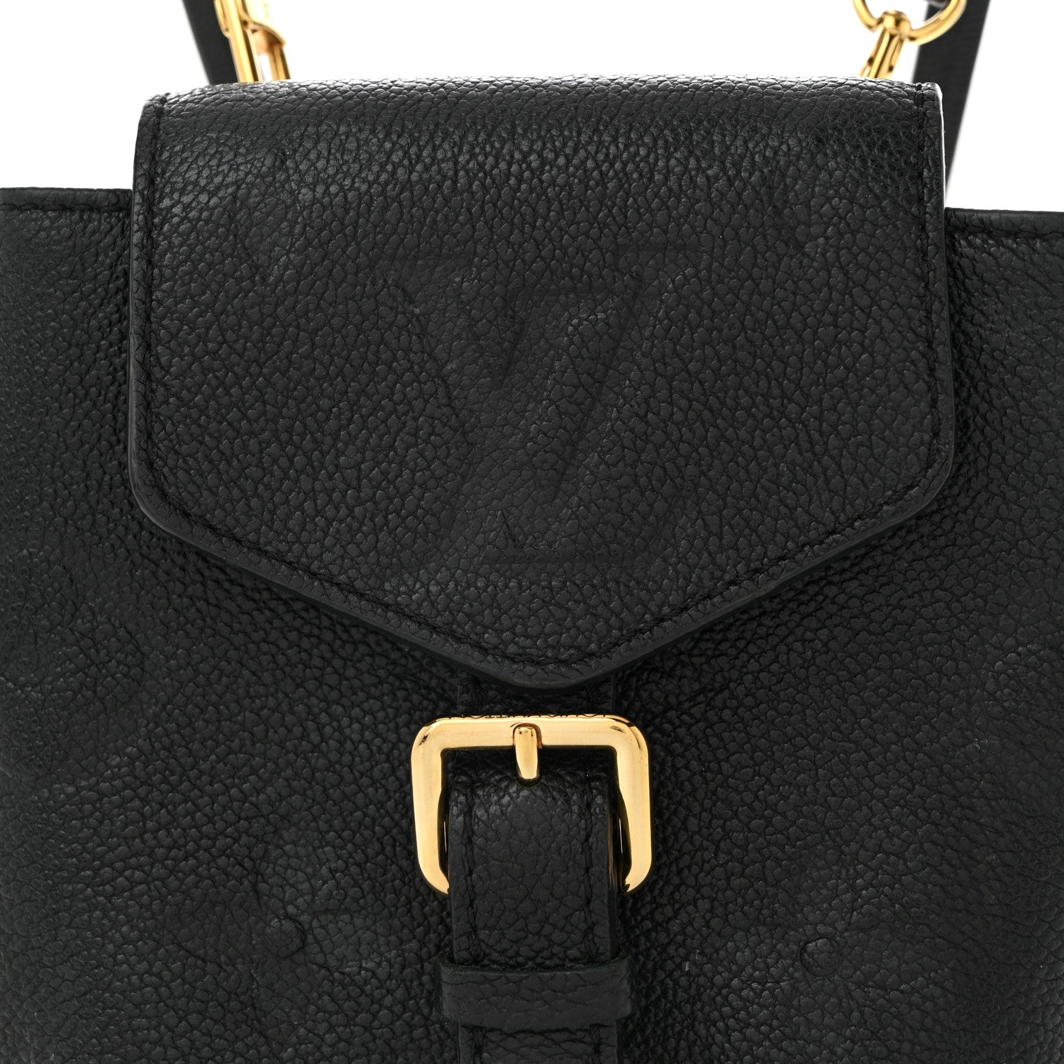 Empreinte Monogram Giant Tiny Backpack Black