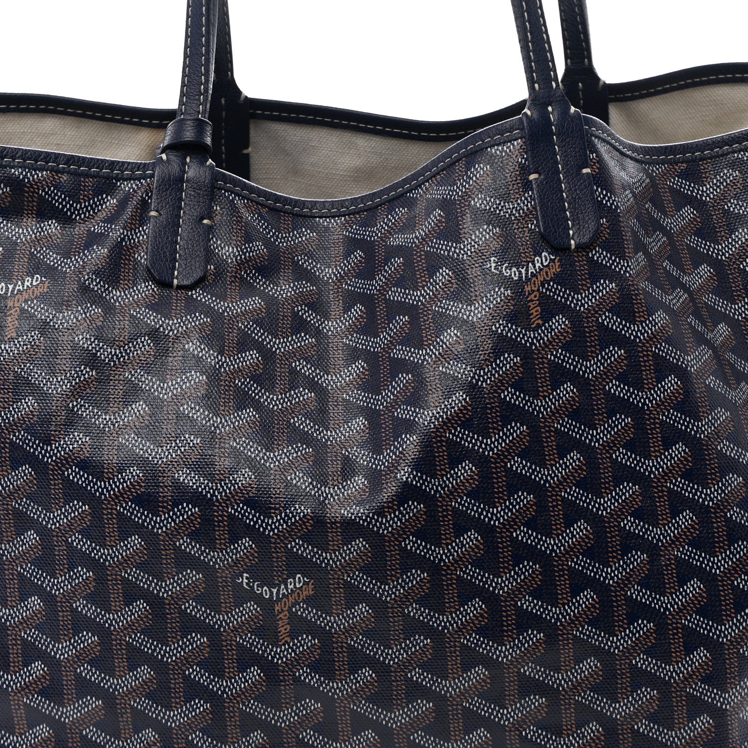 Goyardine Saint Louis PM Navy