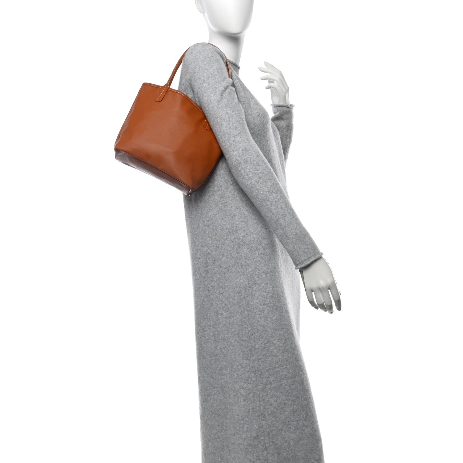 Goyardine Reversible Mini Anjou Black Gold