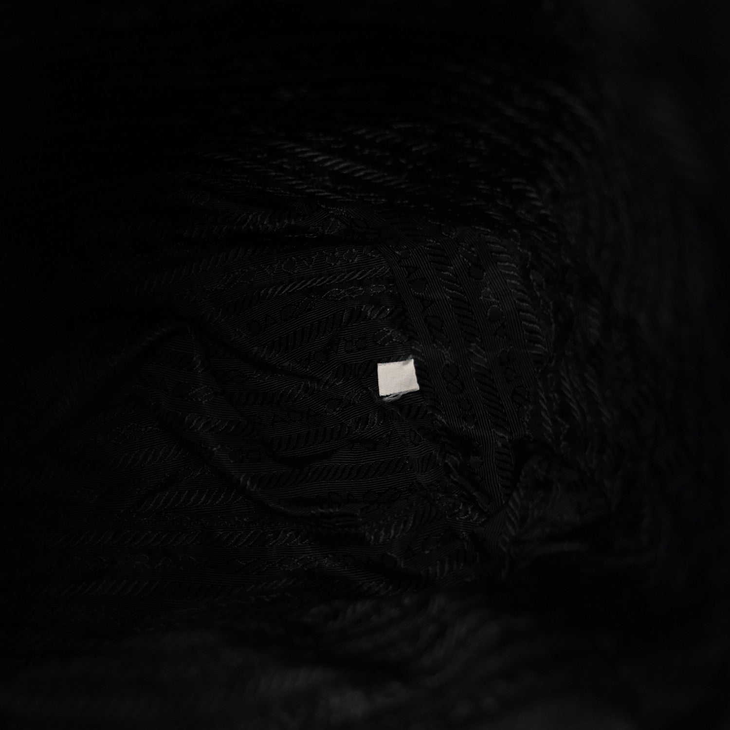 Nylon Vela Mini Cinch Backpack Black