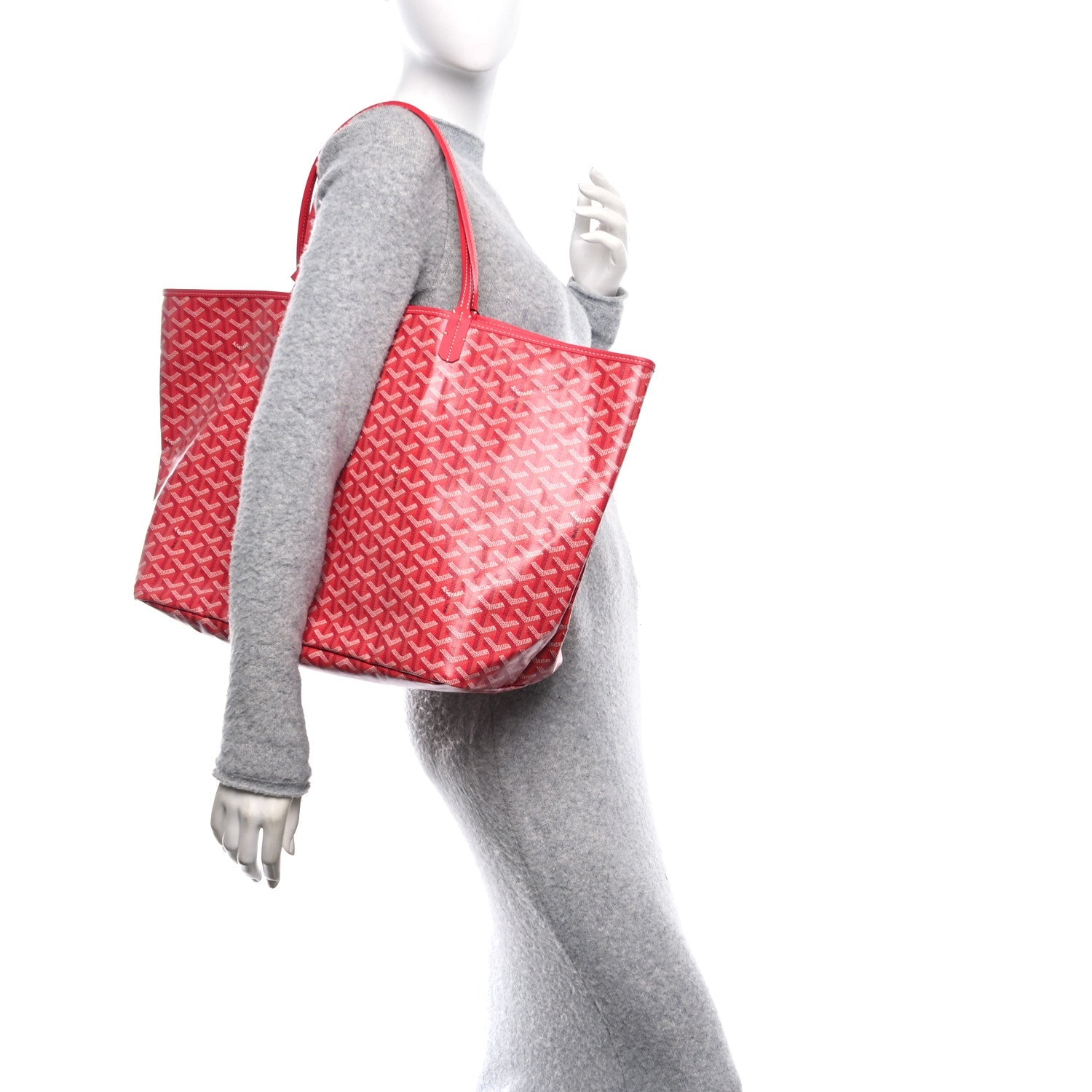 Goyardine Le Jardin Saint Louis GM Fuchsia