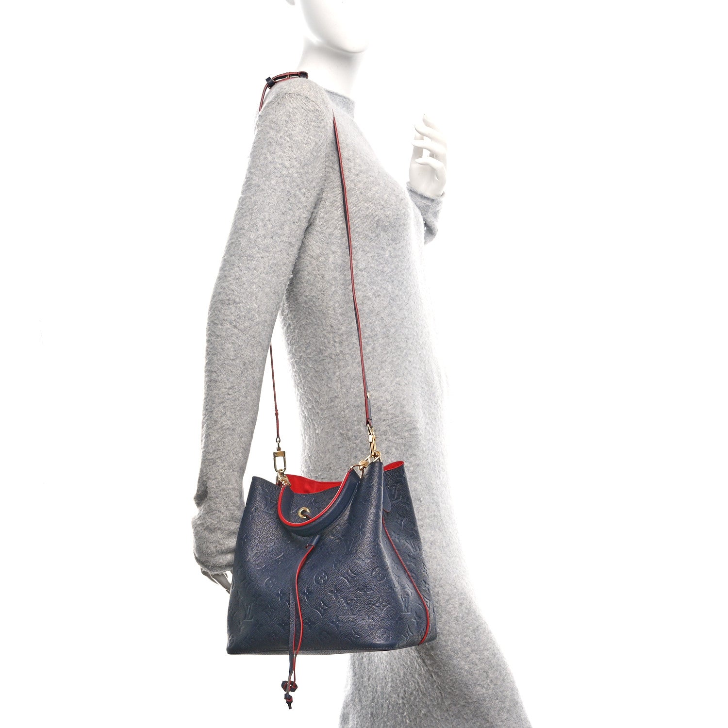 Empreinte Neonoe MM Marine Rouge