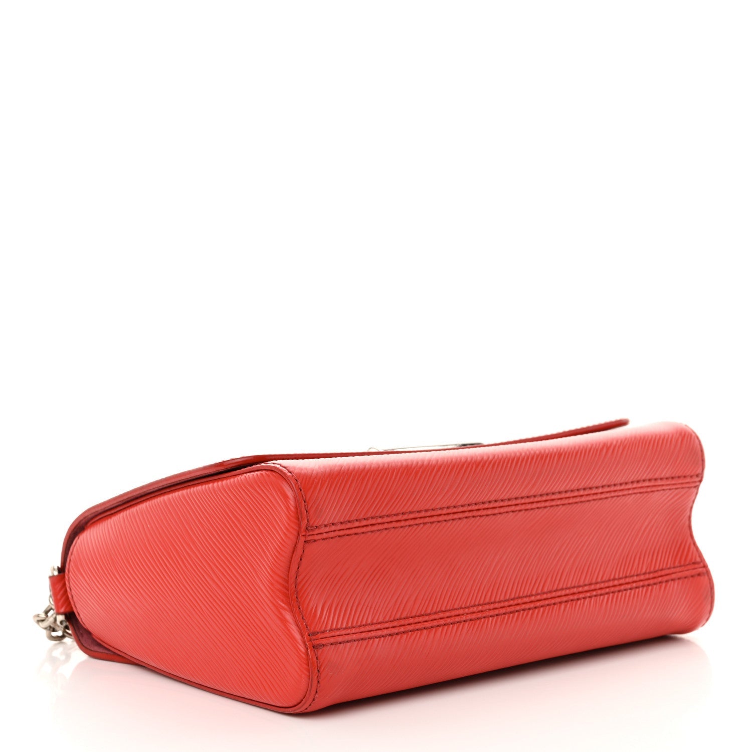 Epi Twist Shoulder Bag MM Coquelicot