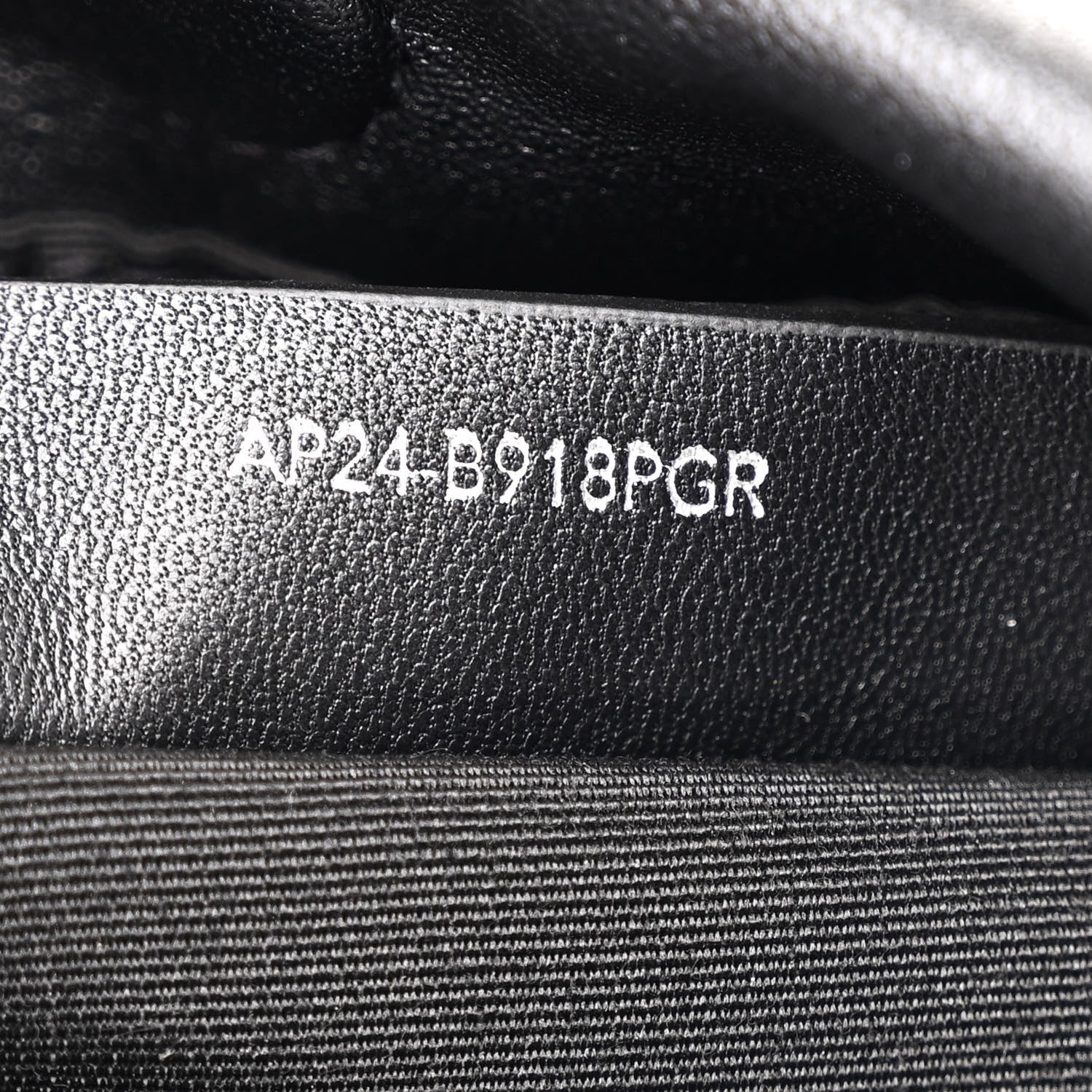 Sheepskin Studded Mini Origami Bag Black