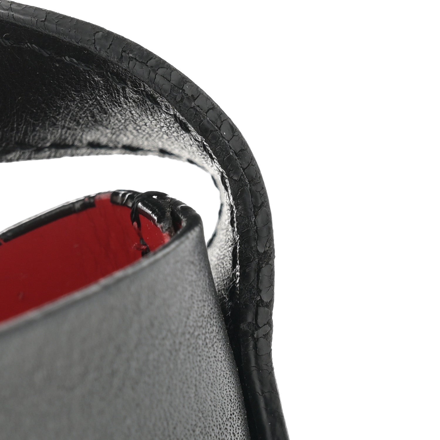 Vegetable Tanned Calfskin Bucket Bag Black Flamma