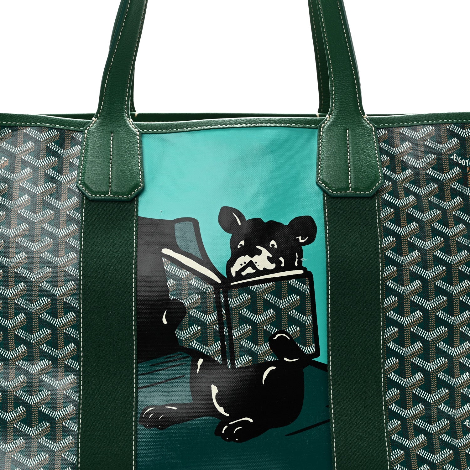 Goyardine Villette Tote Green