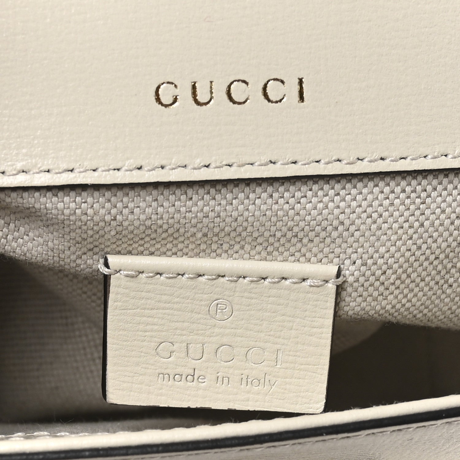 Azalea Calfskin Web Mini Horsebit 1955 Shoulder Bag Mystic White