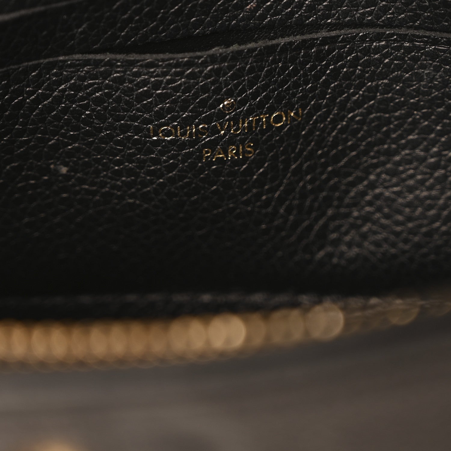 Empreinte Monogram Giant Ivy Wallet On Chain Black