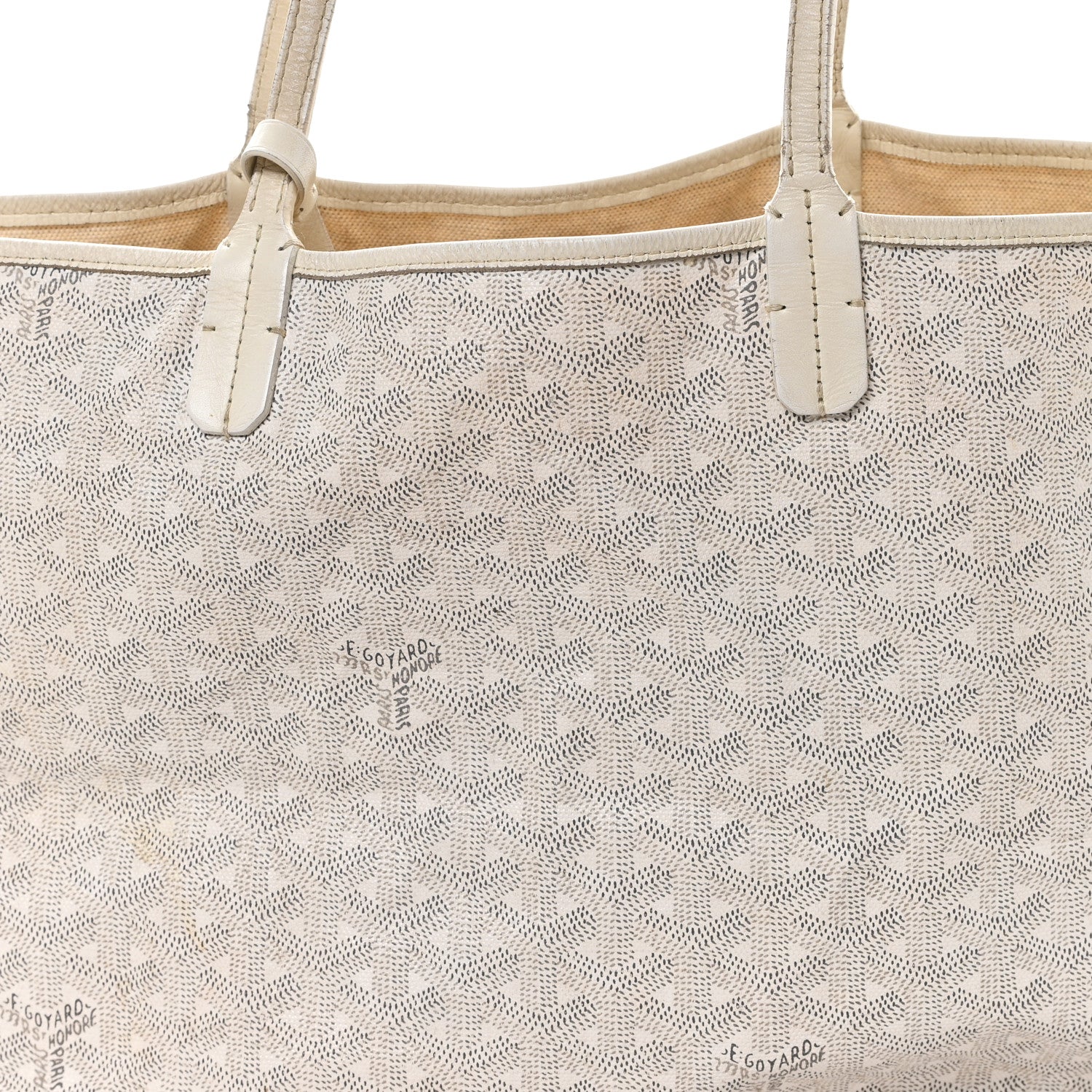 Goyardine Saint Louis PM White