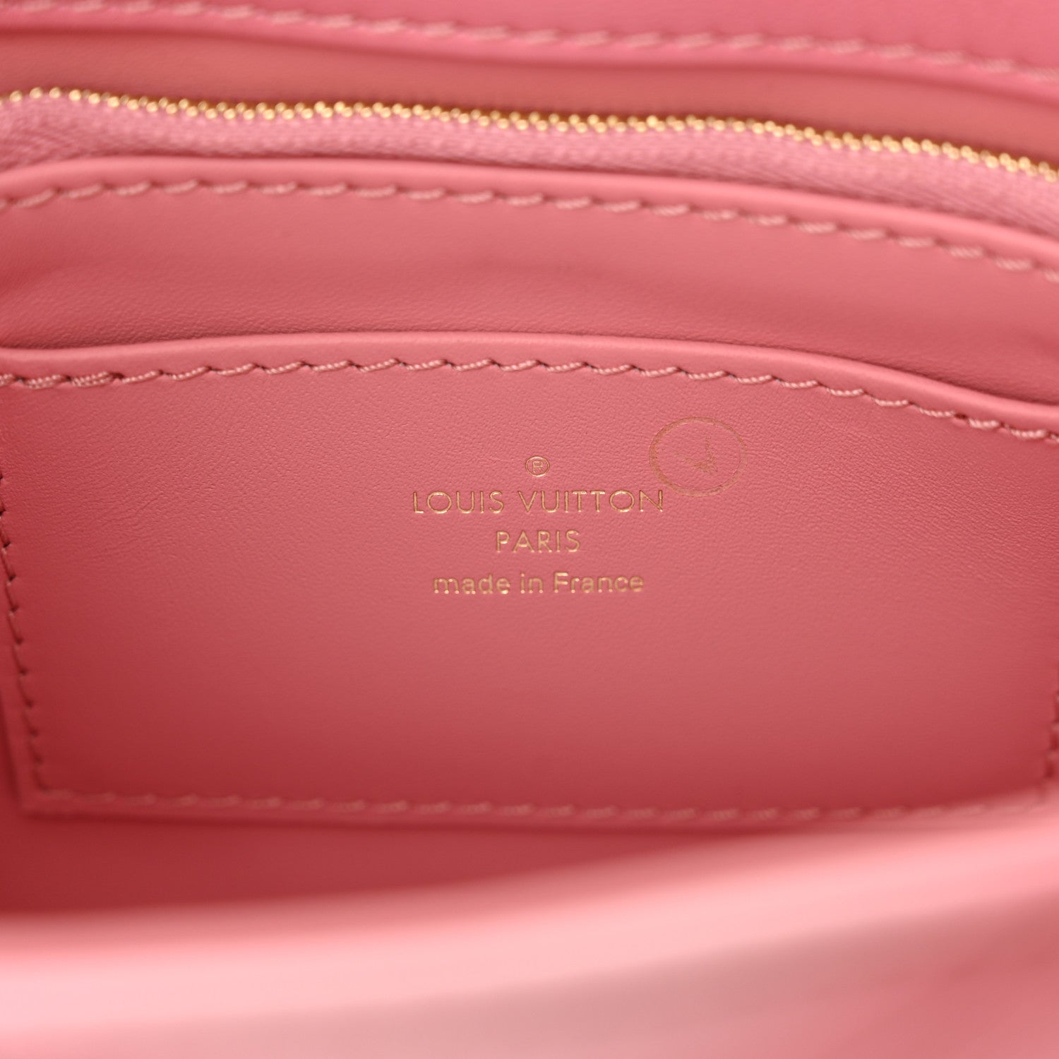 Lambskin Malletage Top Handle GO-14 MM Raspberry