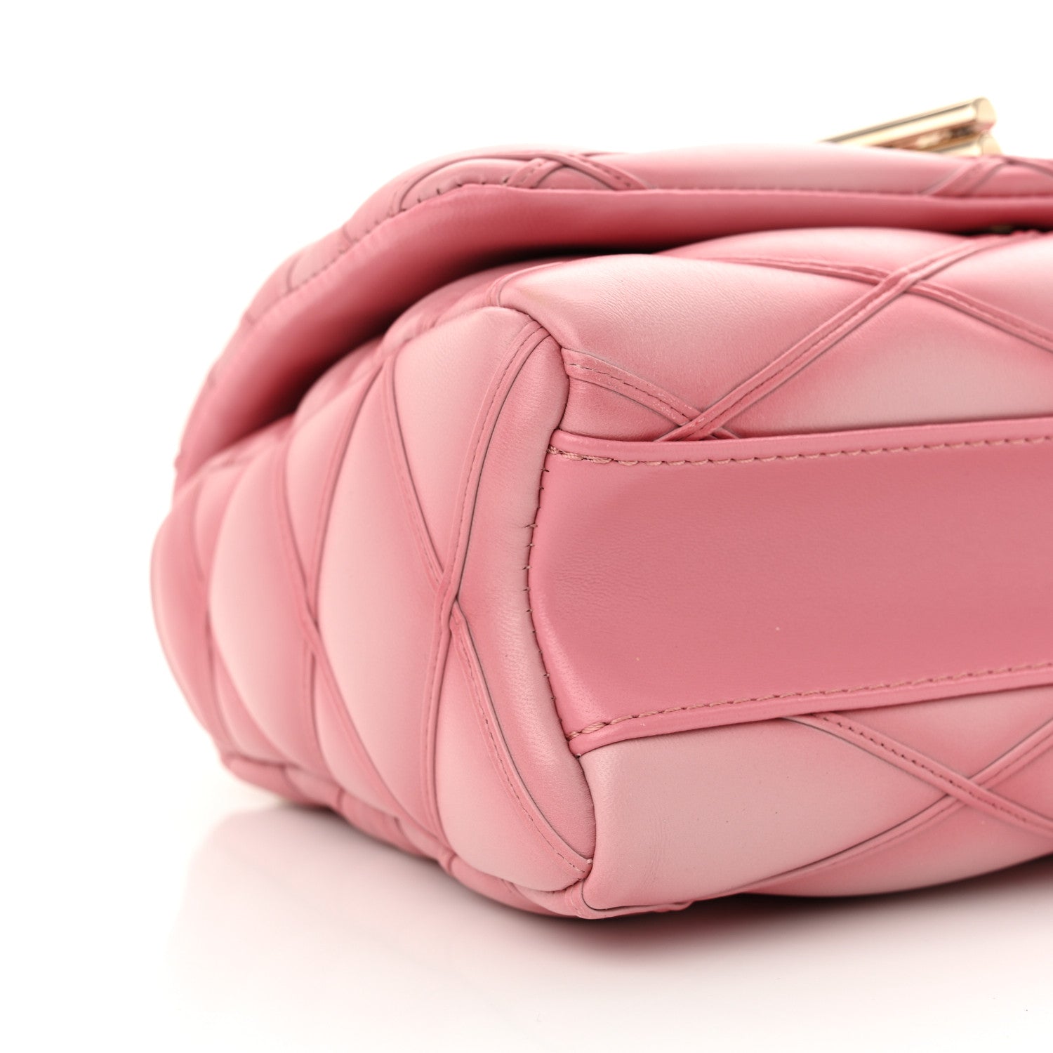 Lambskin Malletage Top Handle GO-14 MM Raspberry