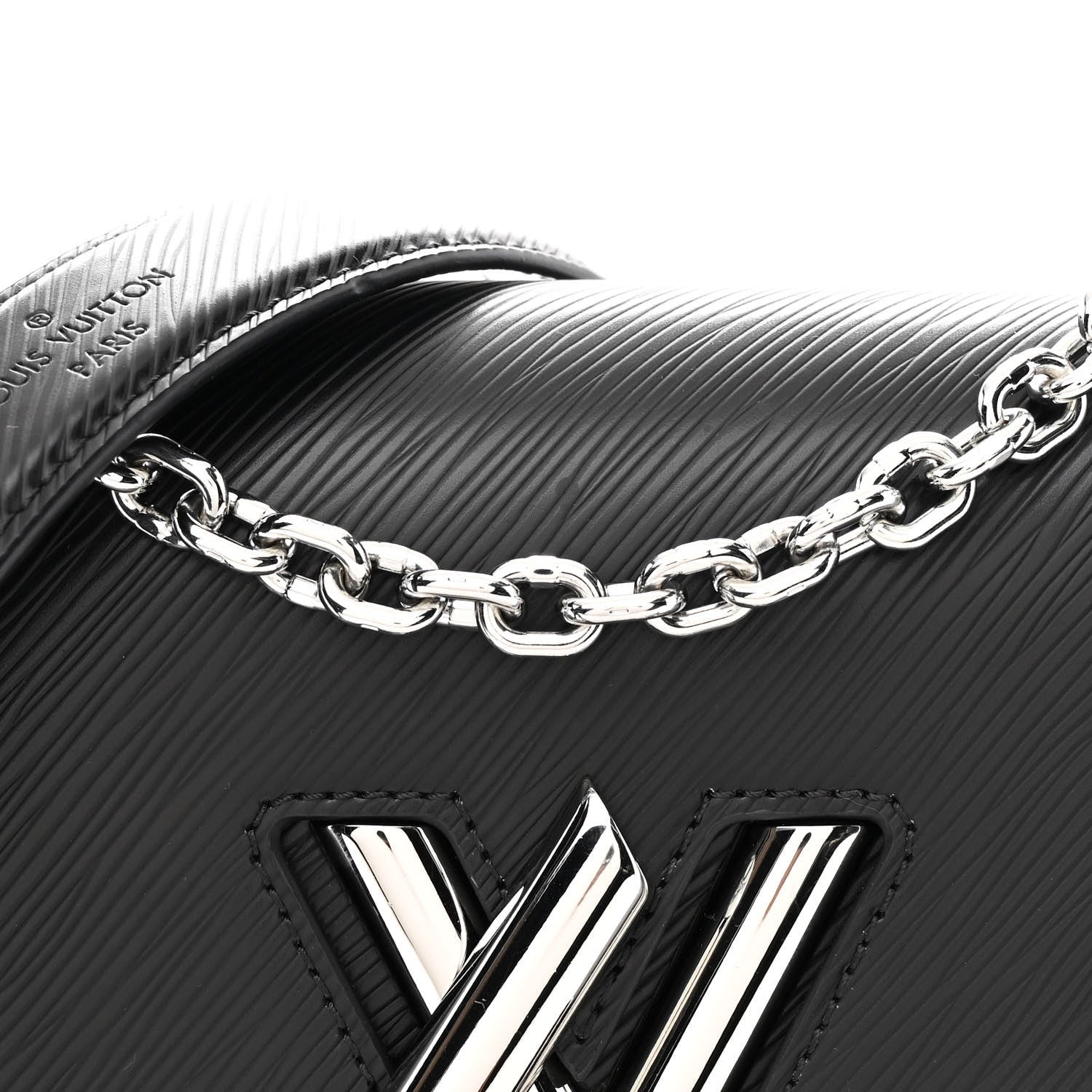 Epi Twist Shoulder Bag MM Black