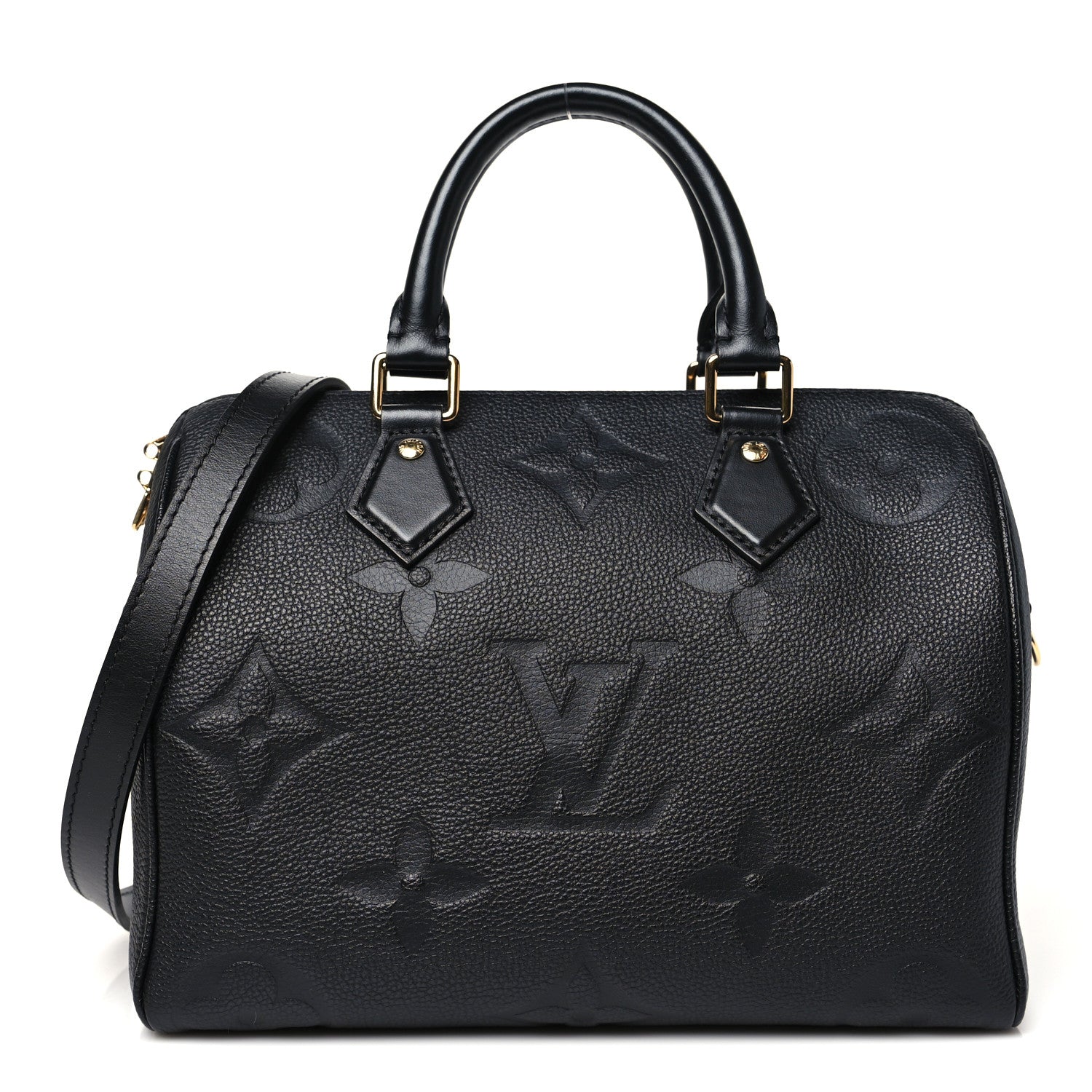 Empreinte Monogram Giant Speedy Bandouliere 25 Black