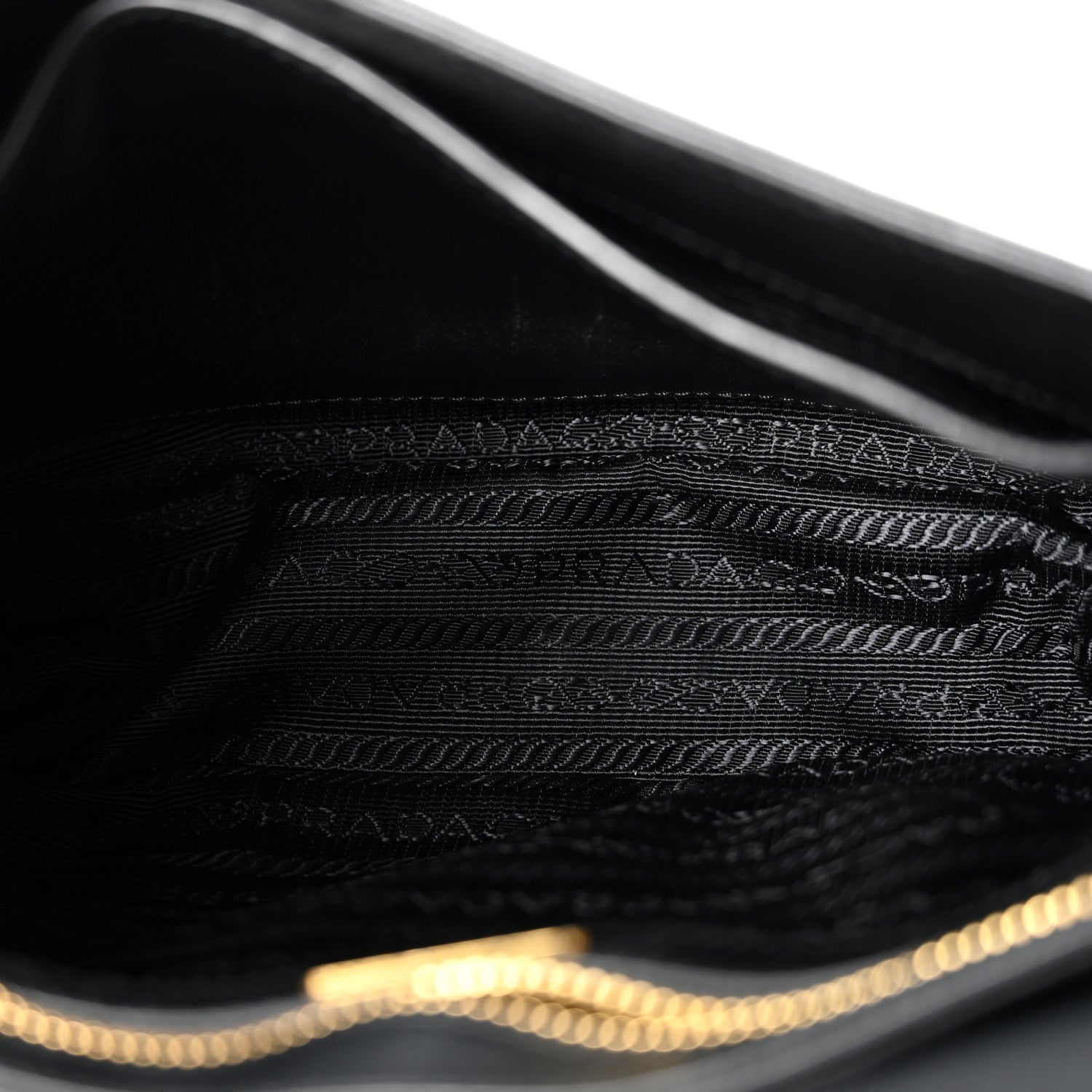 Saffiano Flap Crossbody Black