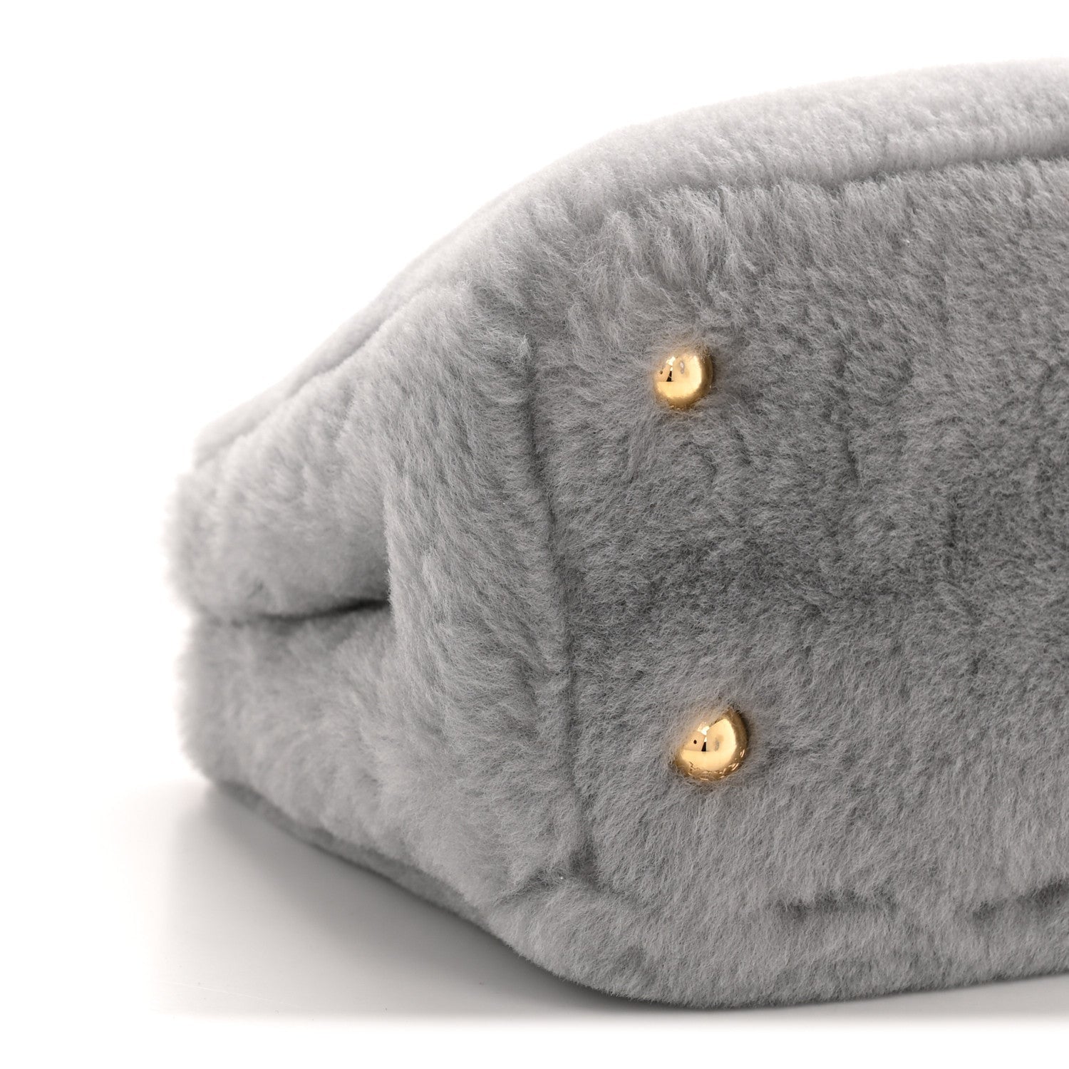 Shearling Mini Galleria Double Zip Tote Fiordaliso