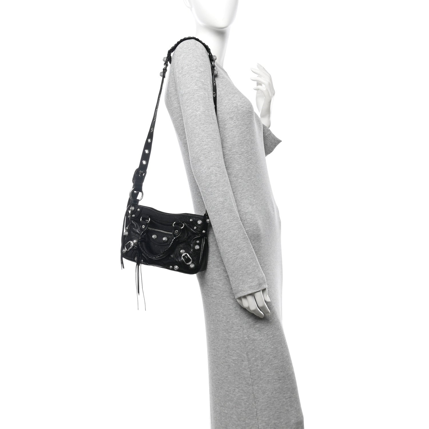 Agneau Arena Crystal Neo Cagole Mini Black