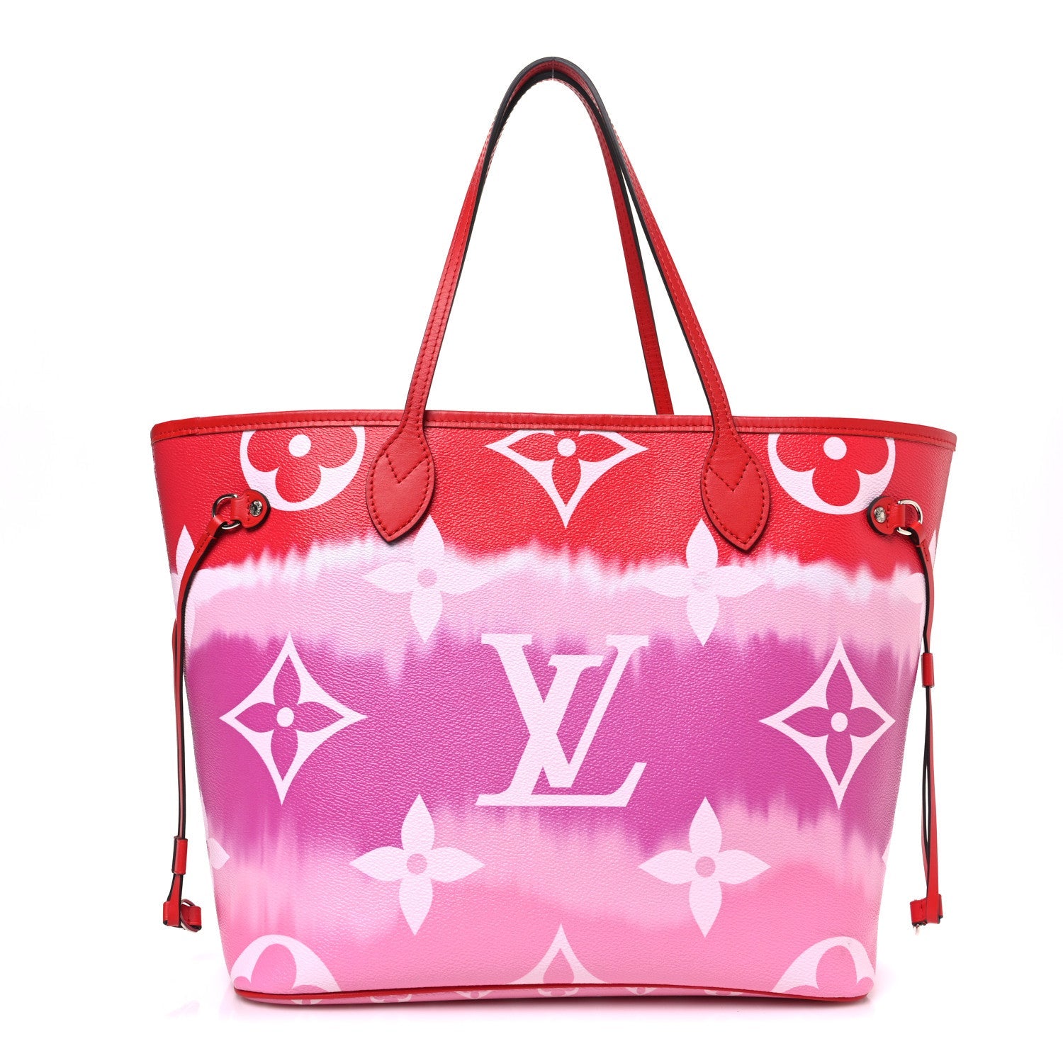 Monogram Escale Neverfull MM Rouge