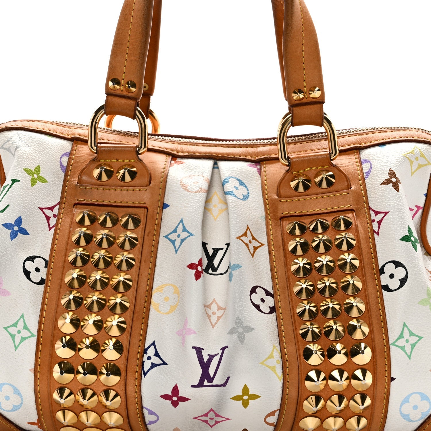 Monogram Multicolor Courtney MM White