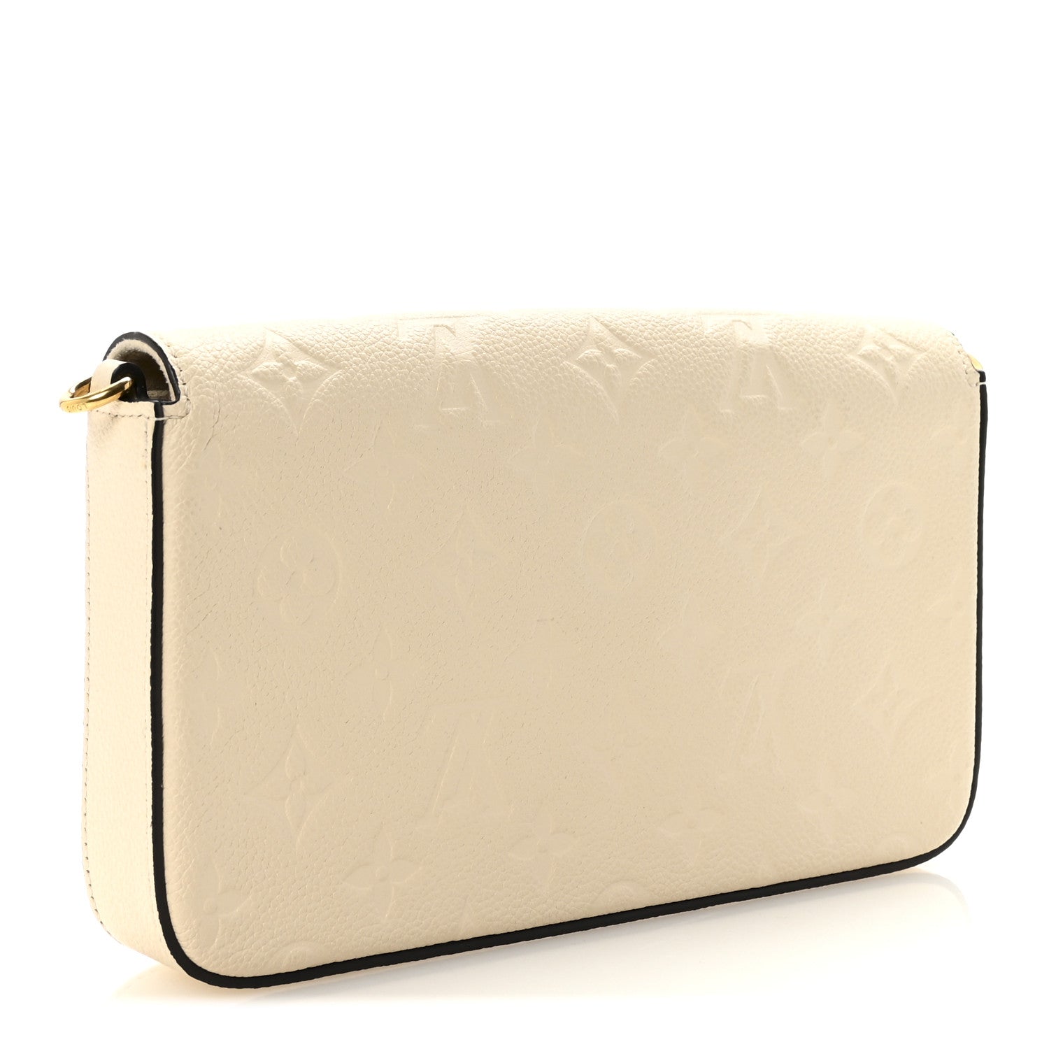 Empreinte Pochette Felicie Chain Wallet Cream