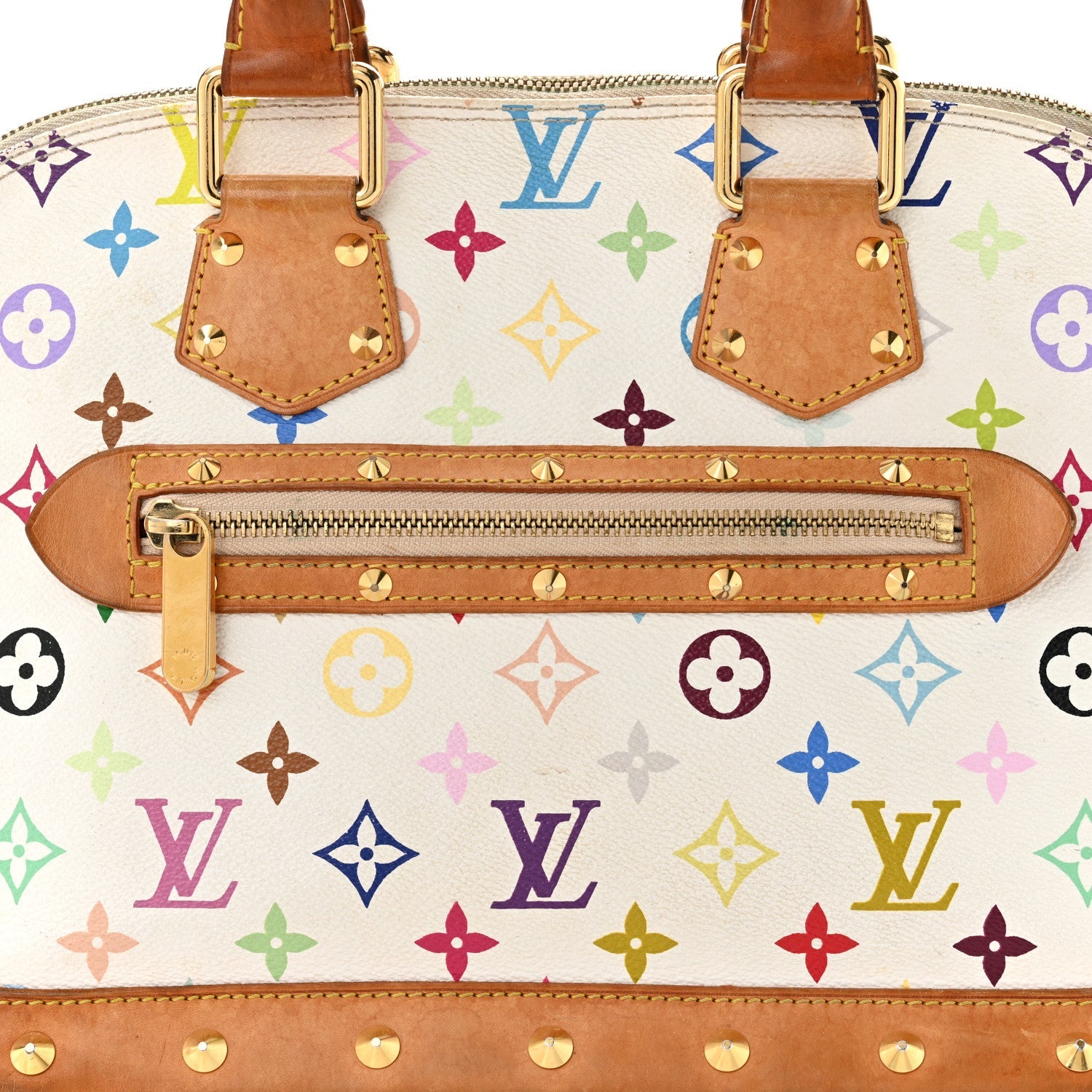 Monogram Multicolor Alma White