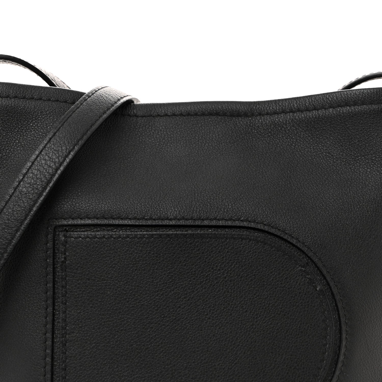 Calfskin Mini Pin Allure Bucket Black