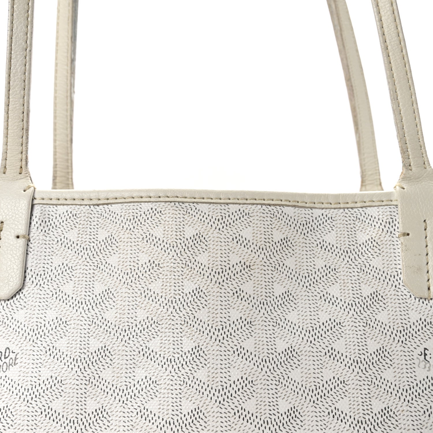 Goyardine Artois MM White