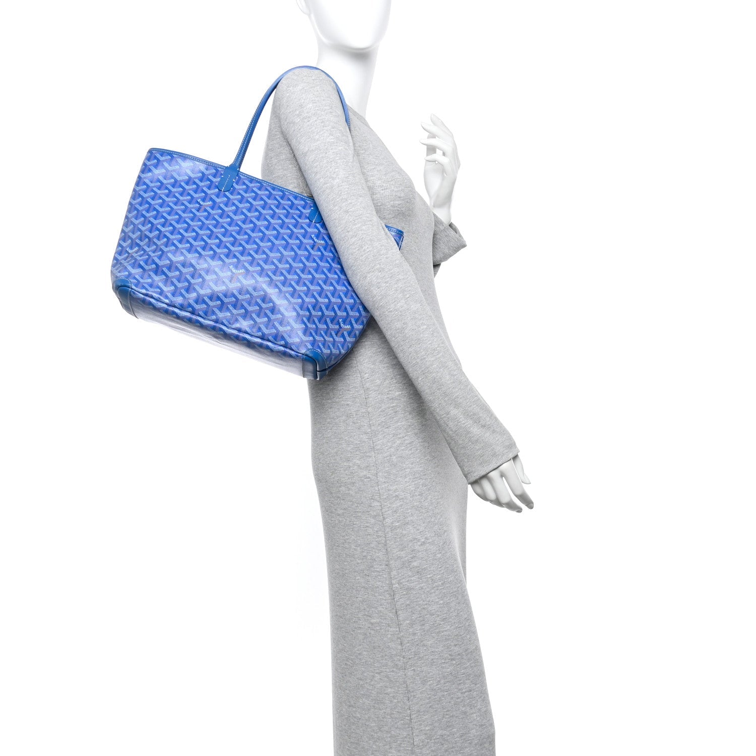 Goyardine Artois PM Sky Blue