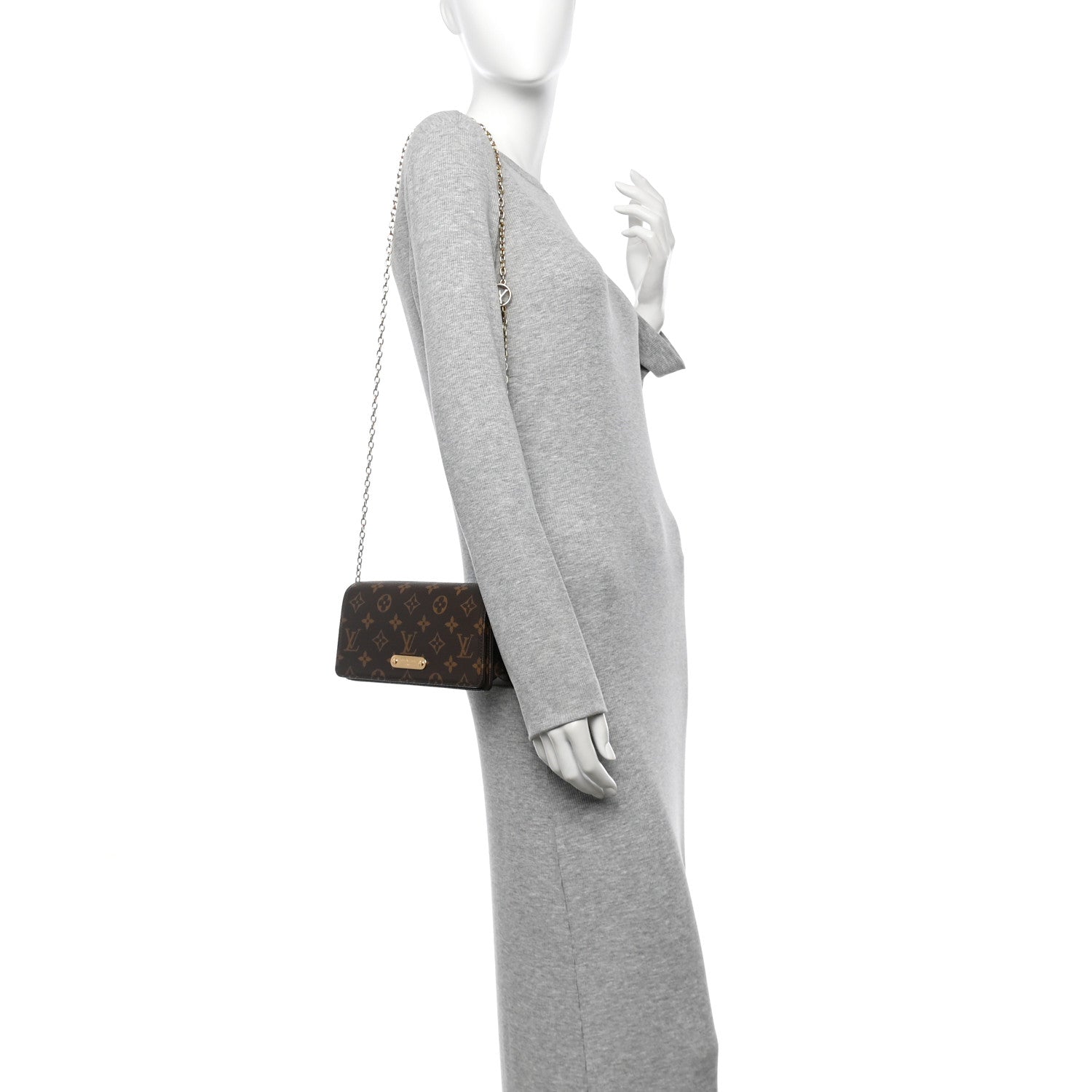 Monogram Lily Wallet On Chain