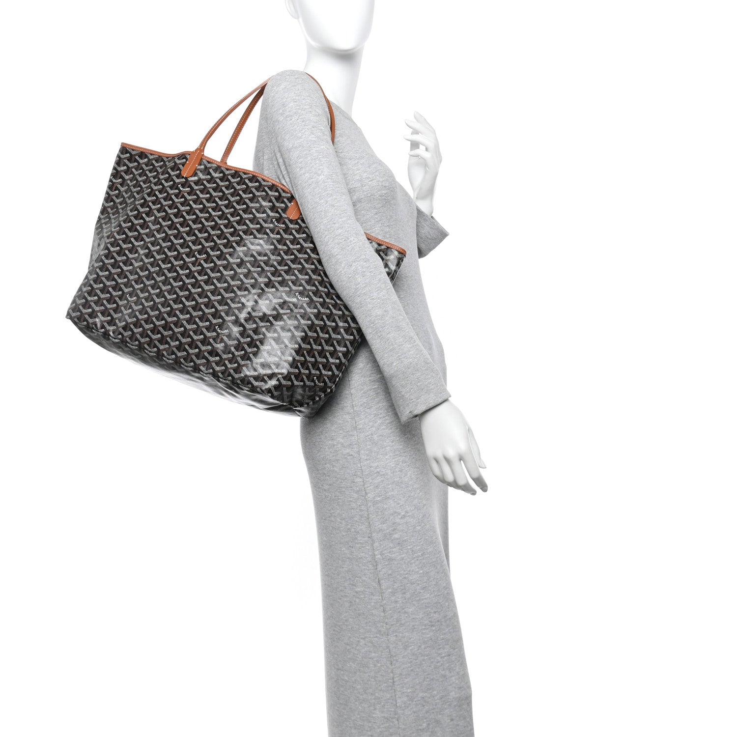 Goyardine Saint Louis GM Black Gold