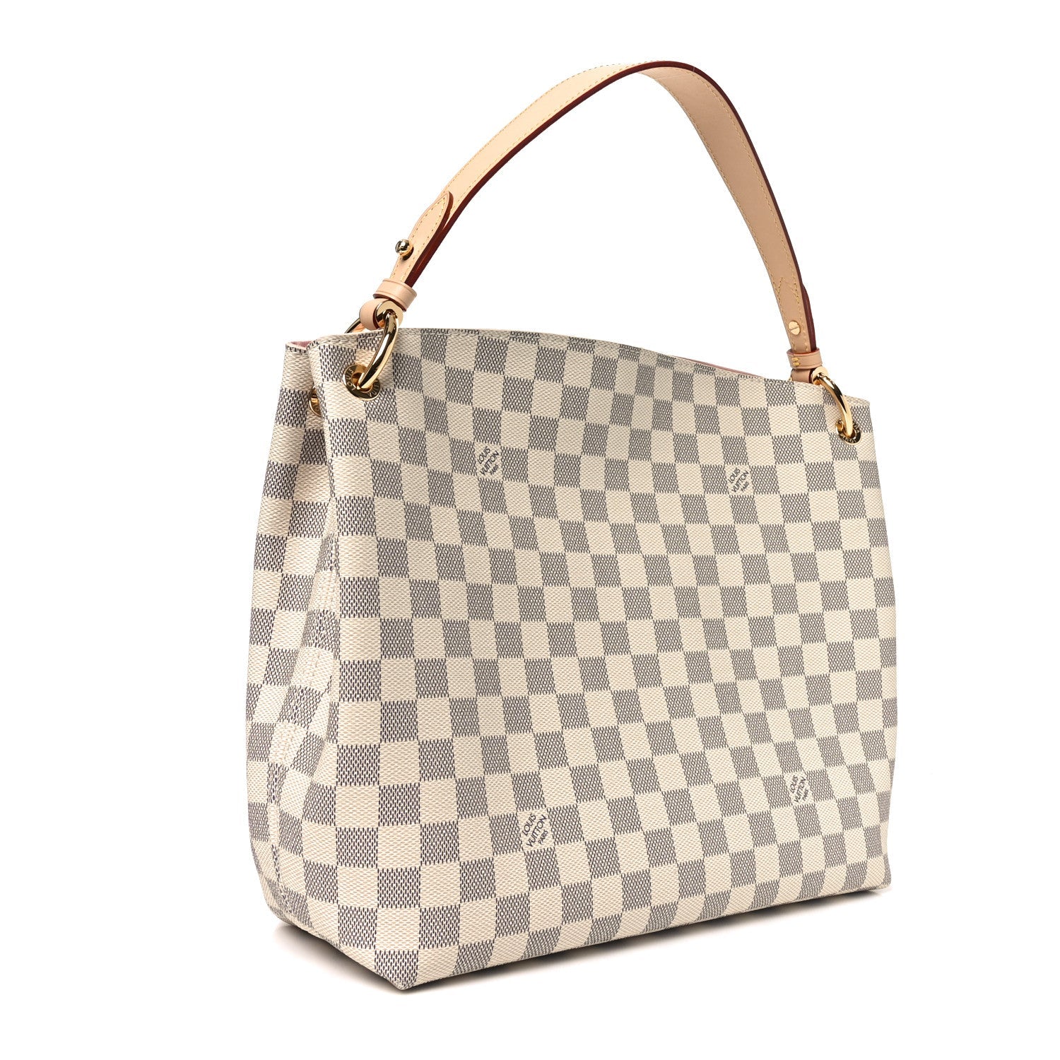 Damier Azur Graceful PM Rose Ballerine