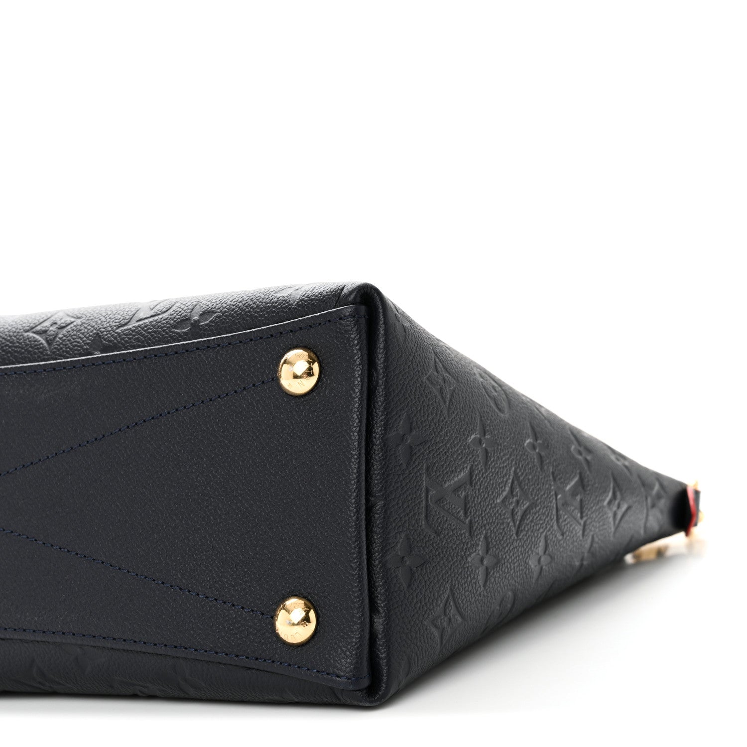 Empreinte V Tote MM Marine Rouge