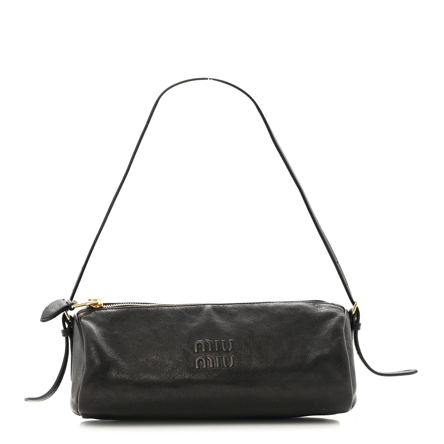 Nappa Aviator Mini Pouch Black