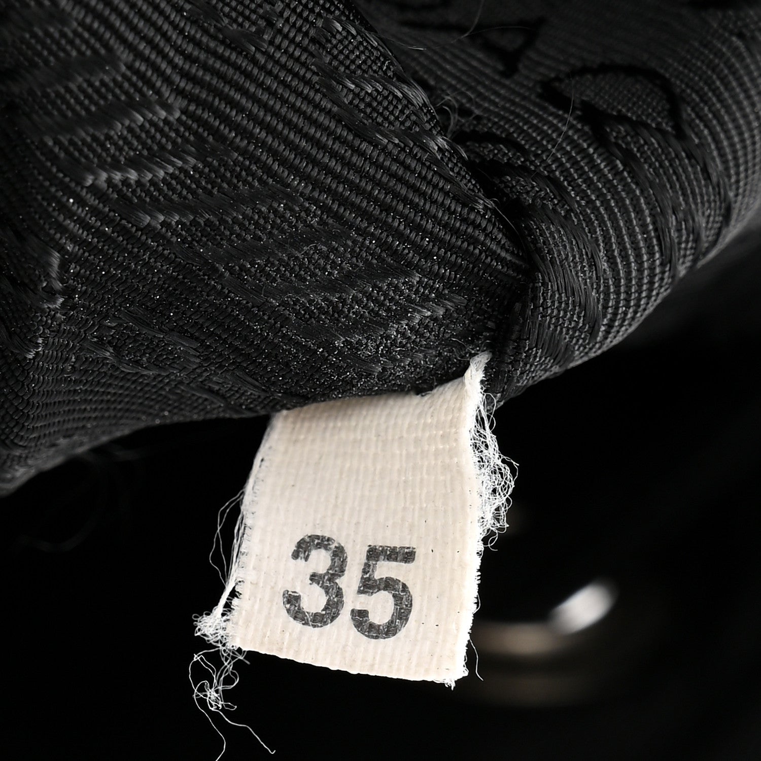 Nylon Vela Mini Cinch Backpack Black