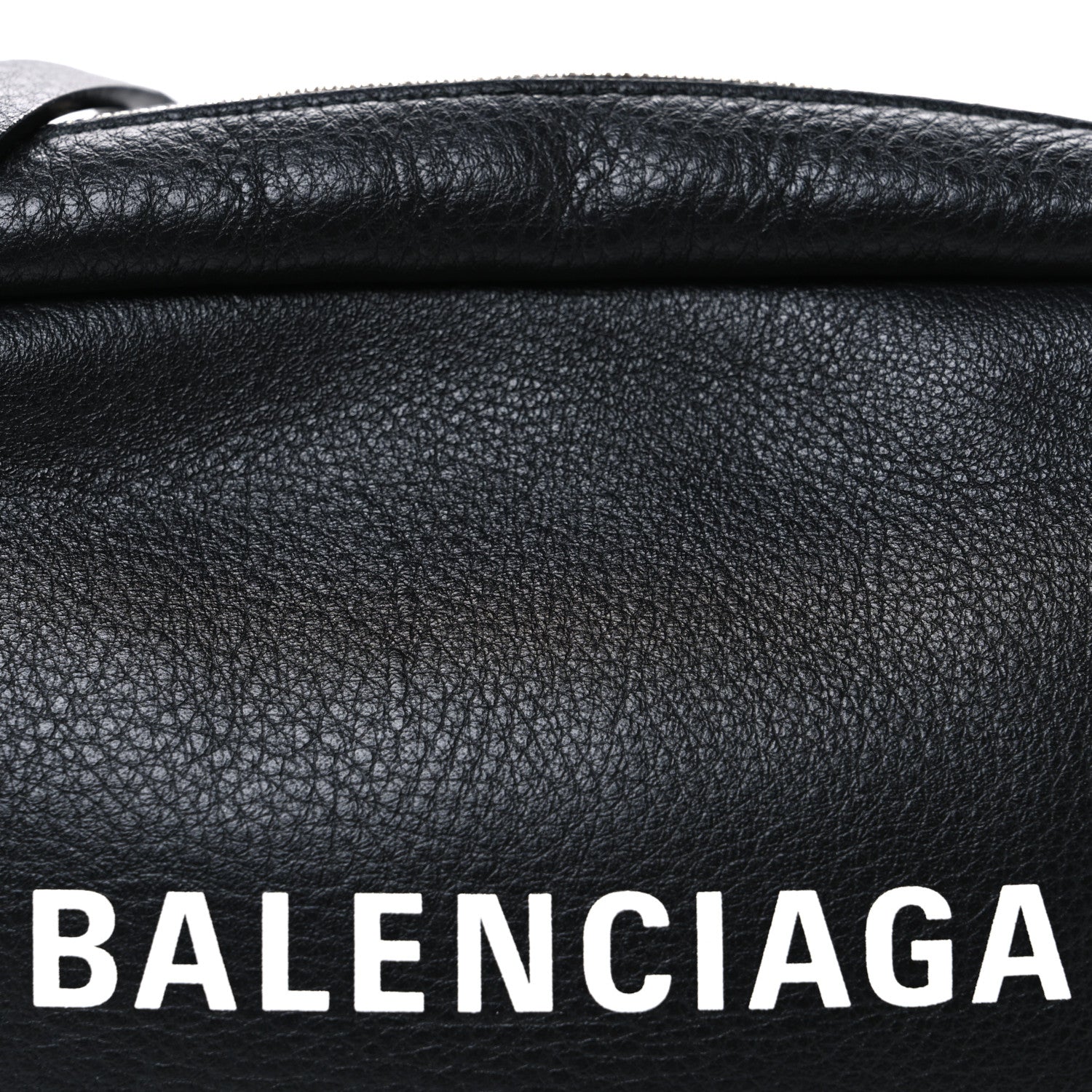 Calfskin Logo XS Everyday Camera Bag Black