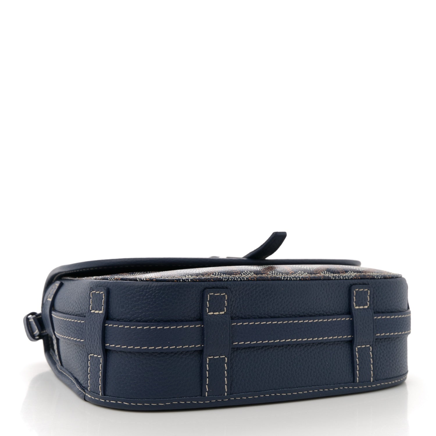 Goyardine Belvedere II PM Messenger Bag Navy