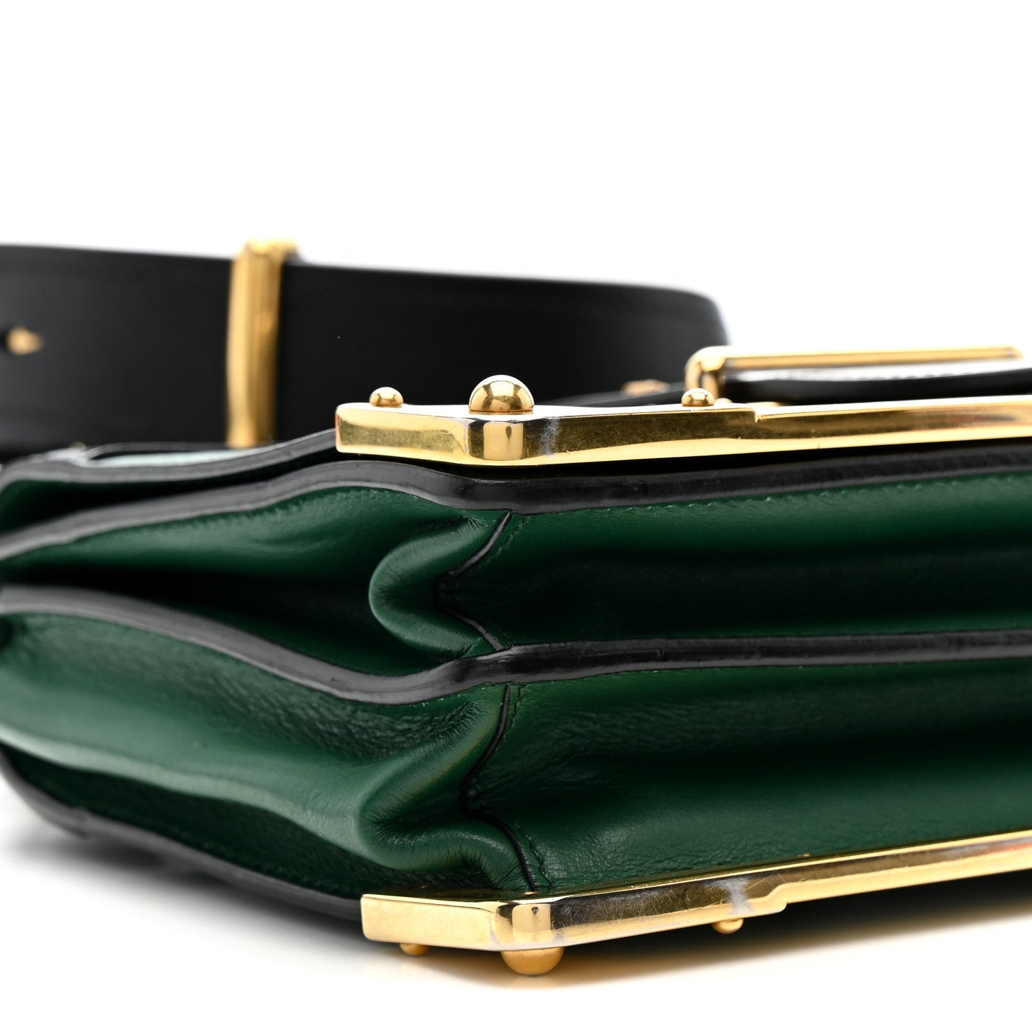 City Calf Saffiano Cahier Bag Biliardo Black