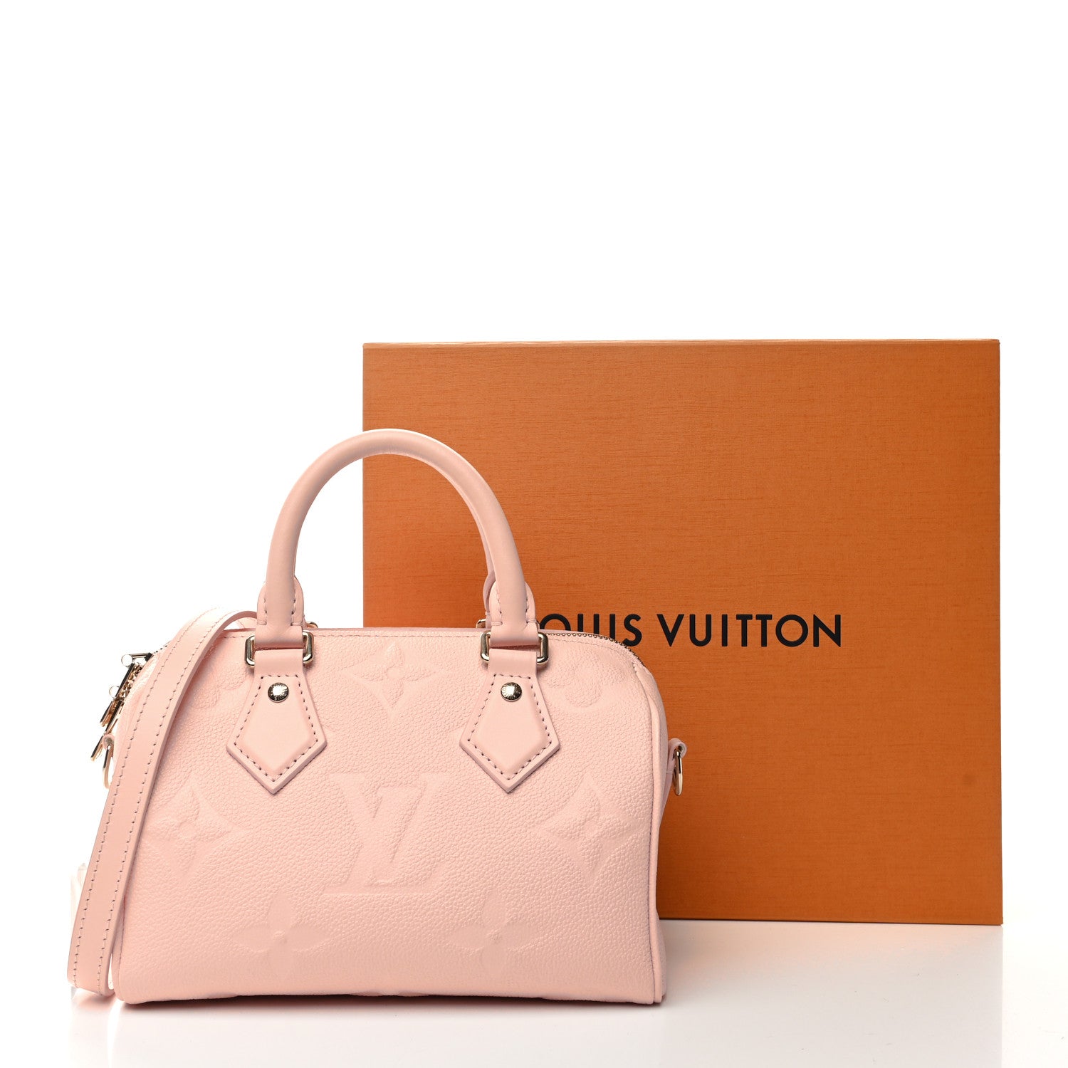 Empreinte Monogram Giant Speedy Bandouliere 20 Pink Opale