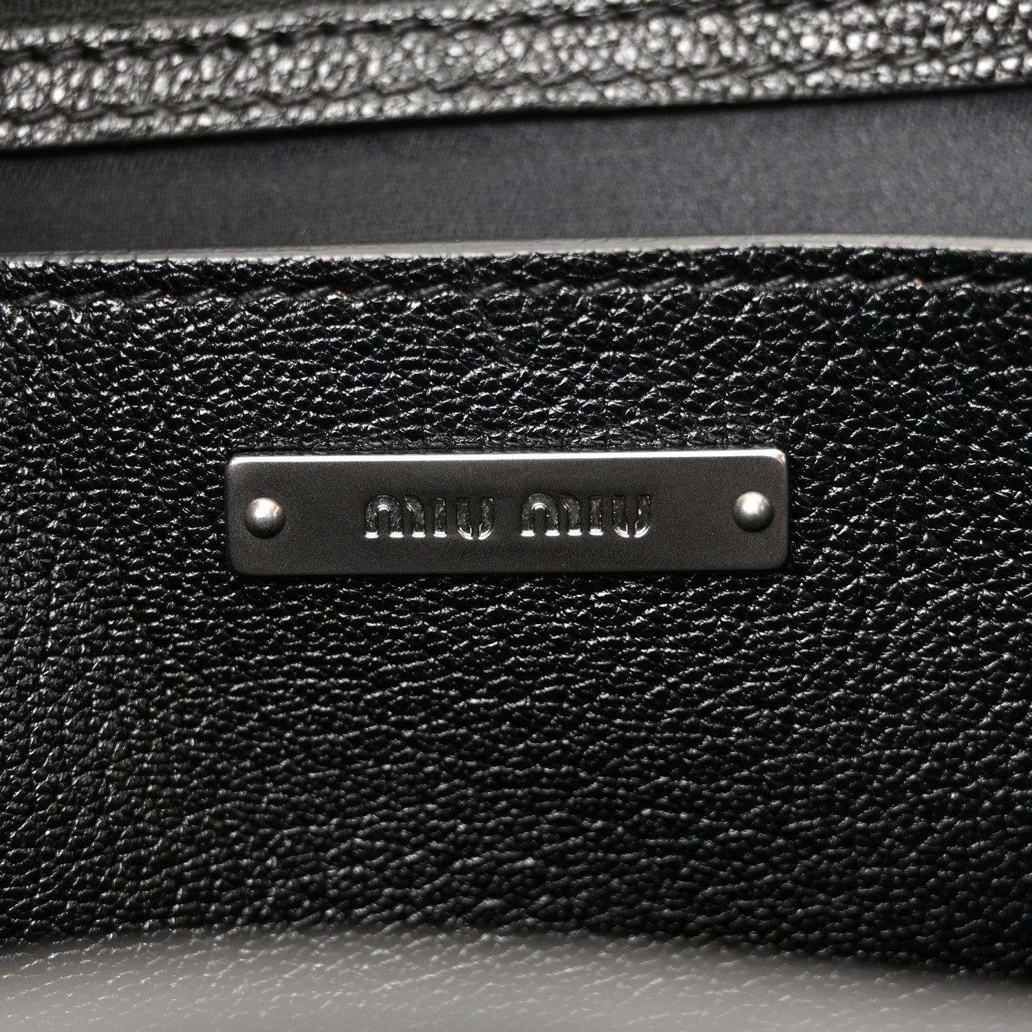 Goatskin Madras Soft Calf Crystal Embellished Tote Black