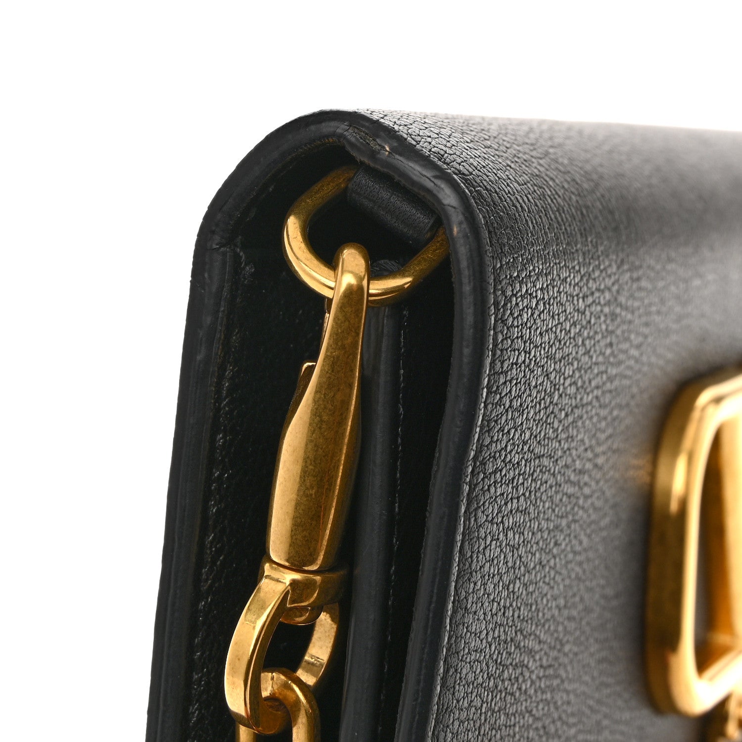 Vitello VCase Shoulder Bag Black