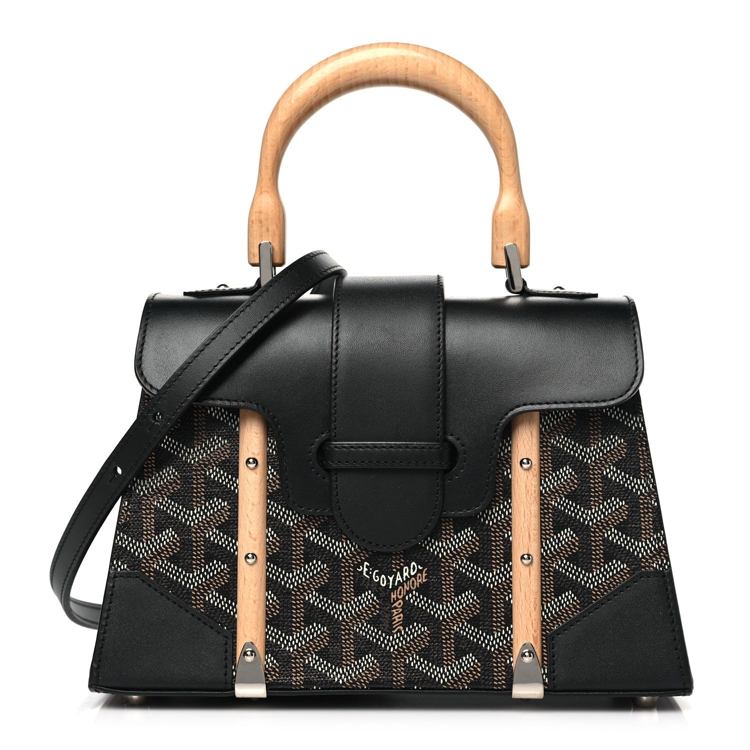 Goyardine Structure Mini Saigon Black