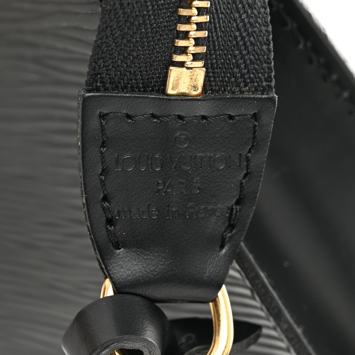 Epi Pochette Accessories 24 Black