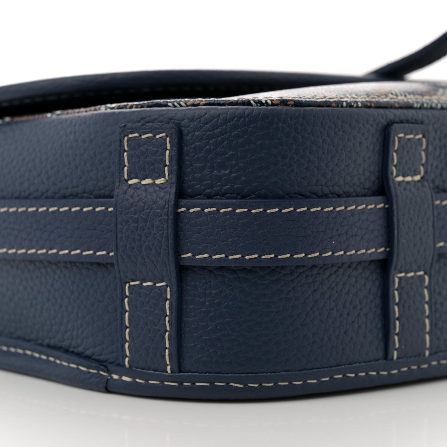 Goyardine Belvedere II PM Messenger Bag Navy