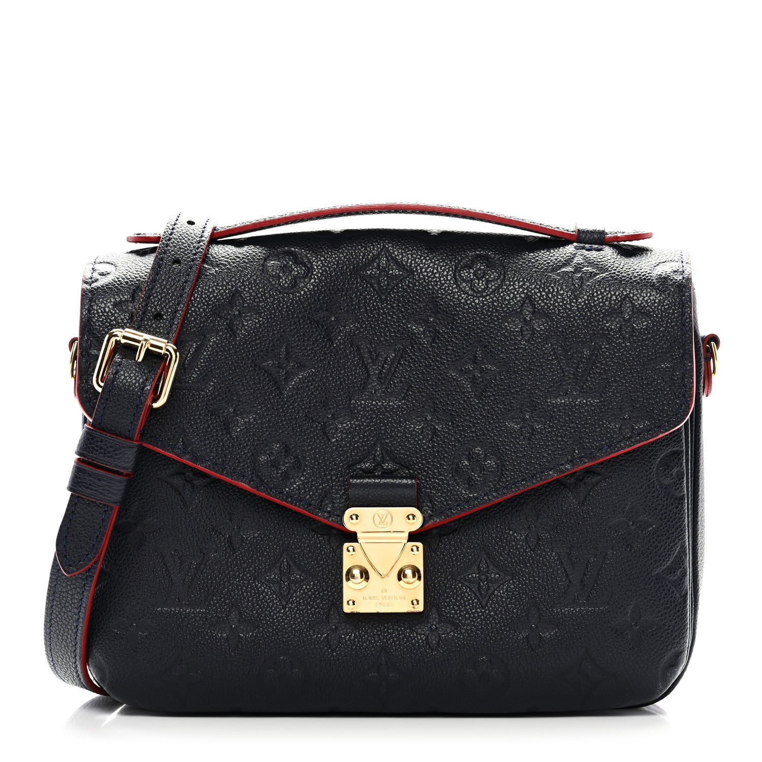 Empreinte Pochette Metis Marine Rouge